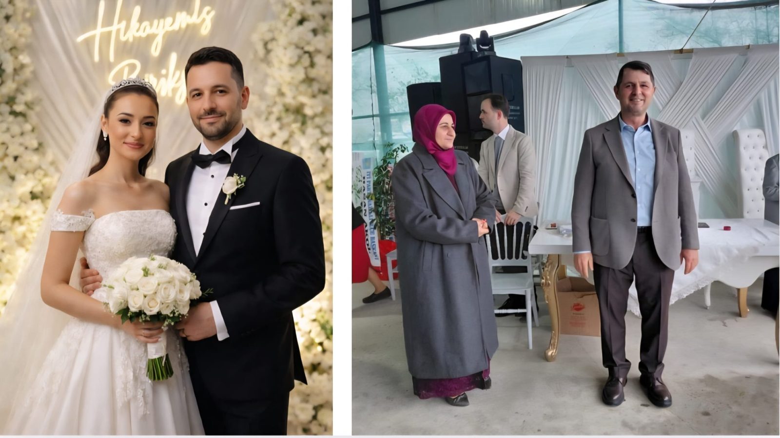 KÖŞK’TE GÖRKEMLİ DÜĞÜN: RABİA TUNA VE MUSTAFA TAÇ HAYATLARINI BİRLEŞTİRDİ