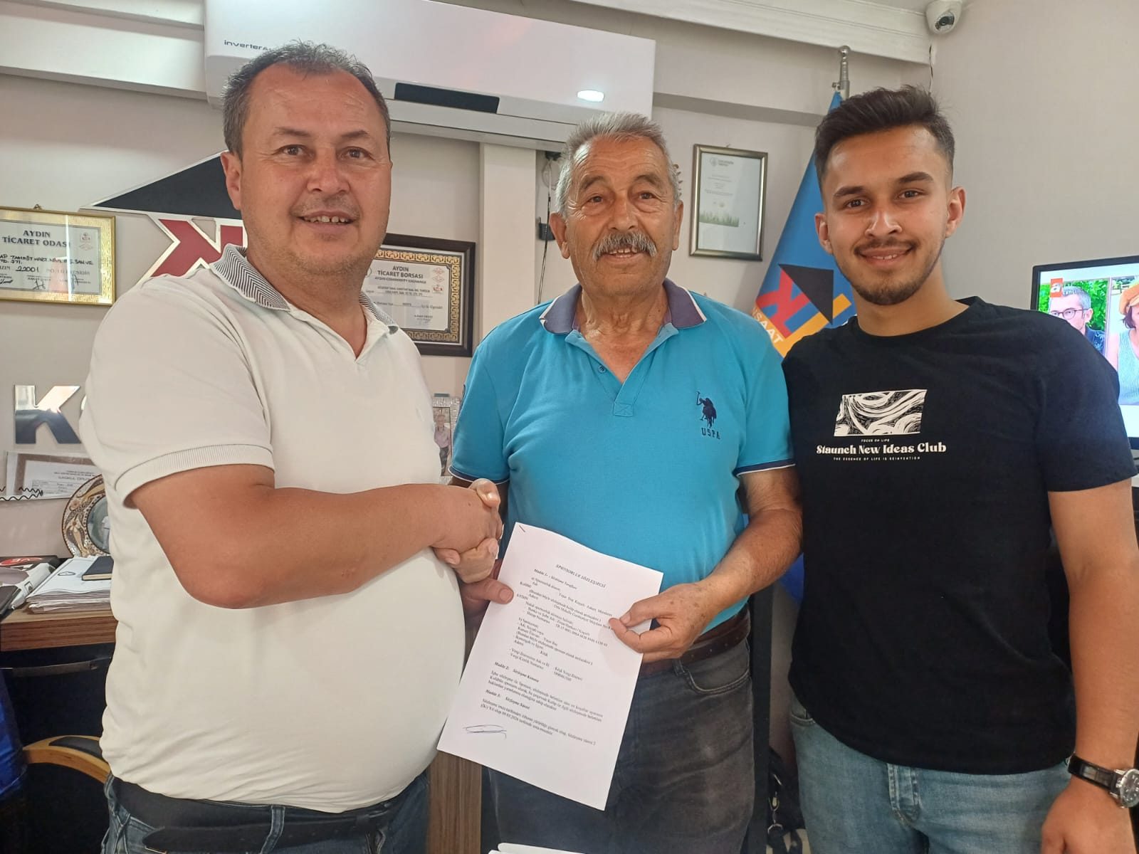 Koçarlı Adnan Menderes Spor’a Köşk Yapı İnşaat Sponsor Oldu