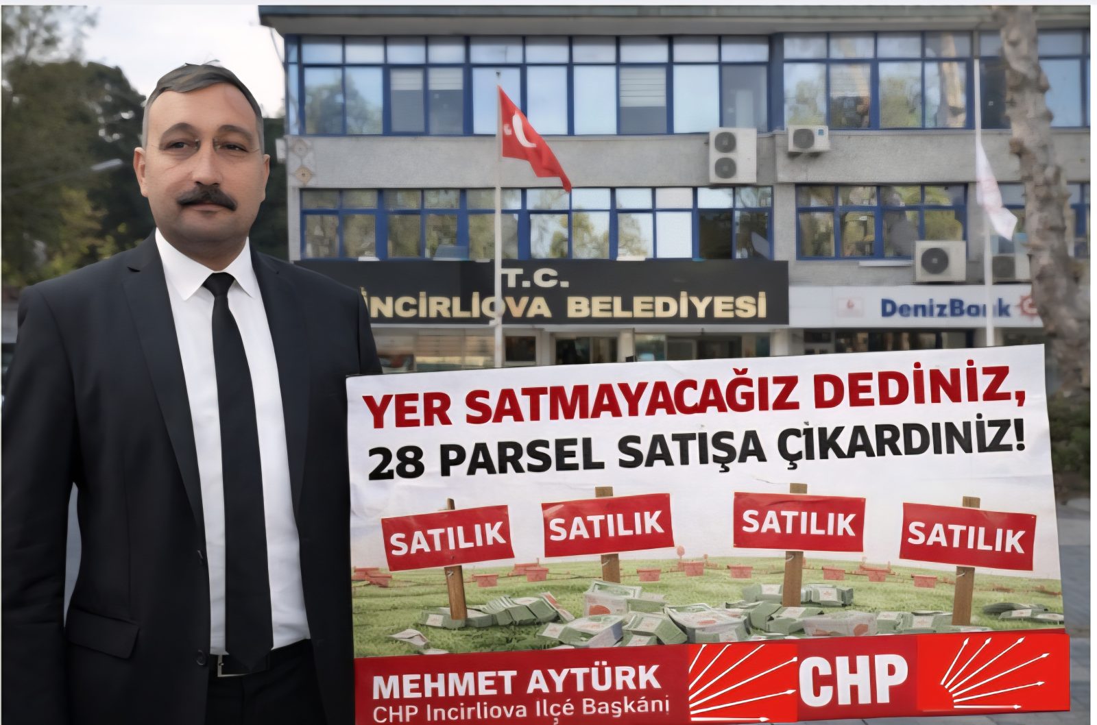 İncirliova’da “Yer Satmayacağız” Tartışması: 28 Parsel Satışı Gündemde