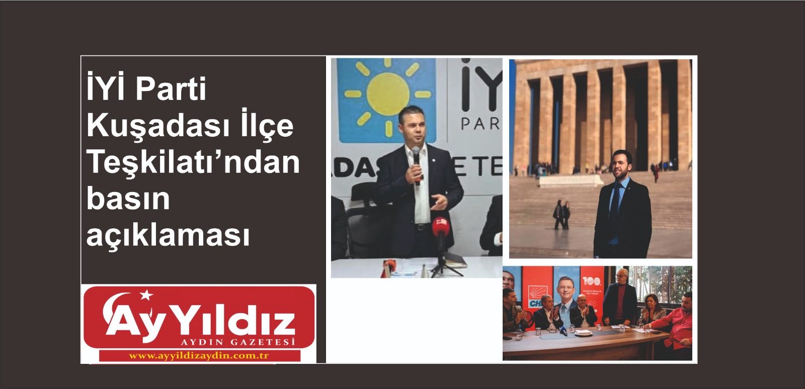 İYİ Parti Kuşadası İlçe Teşkilatı’ndan basın açıklaması