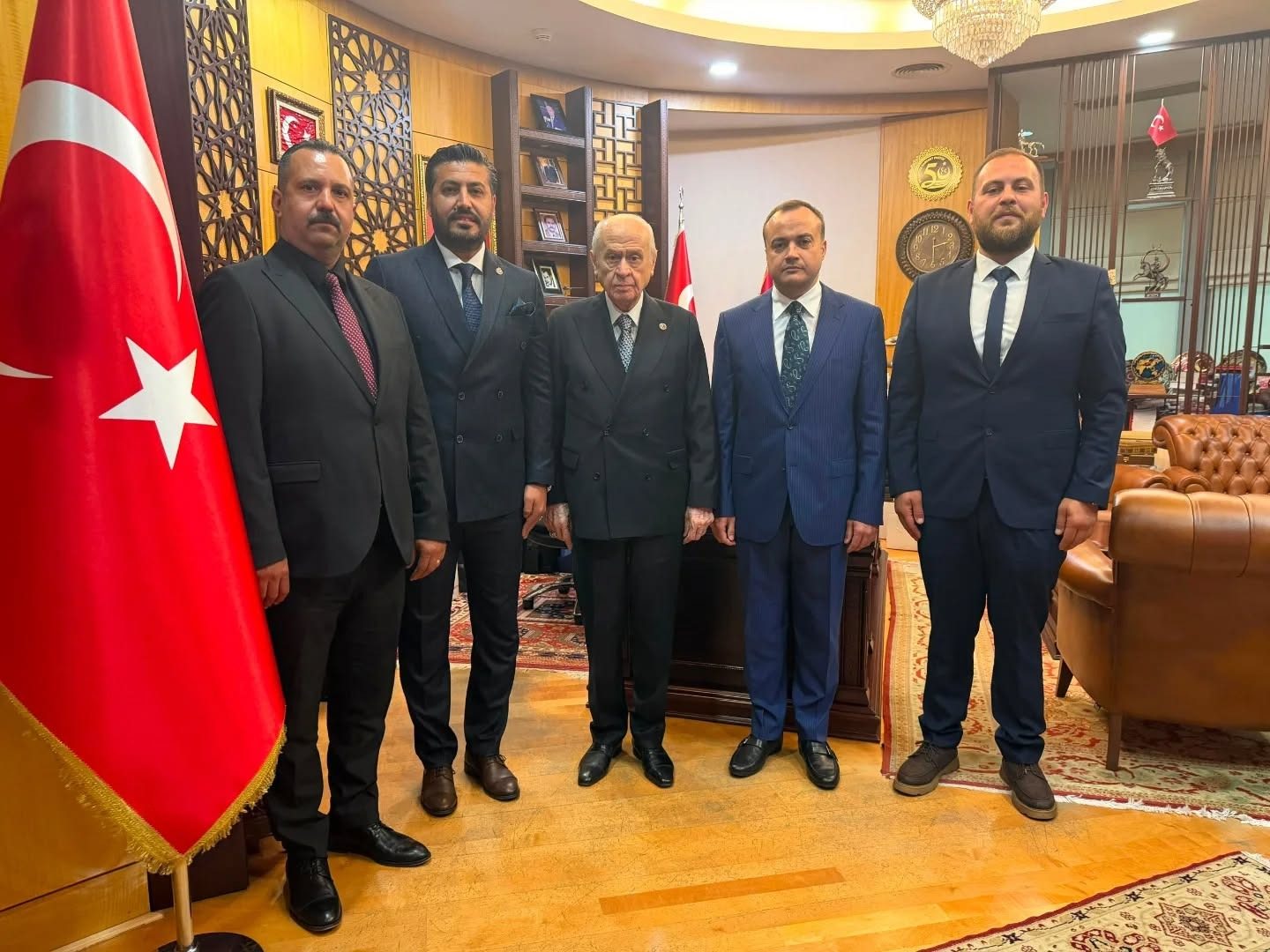 MHP Aydın İl Başkanı Cihangiroğlu’ndan Devlet Bahçeli Ziyareti