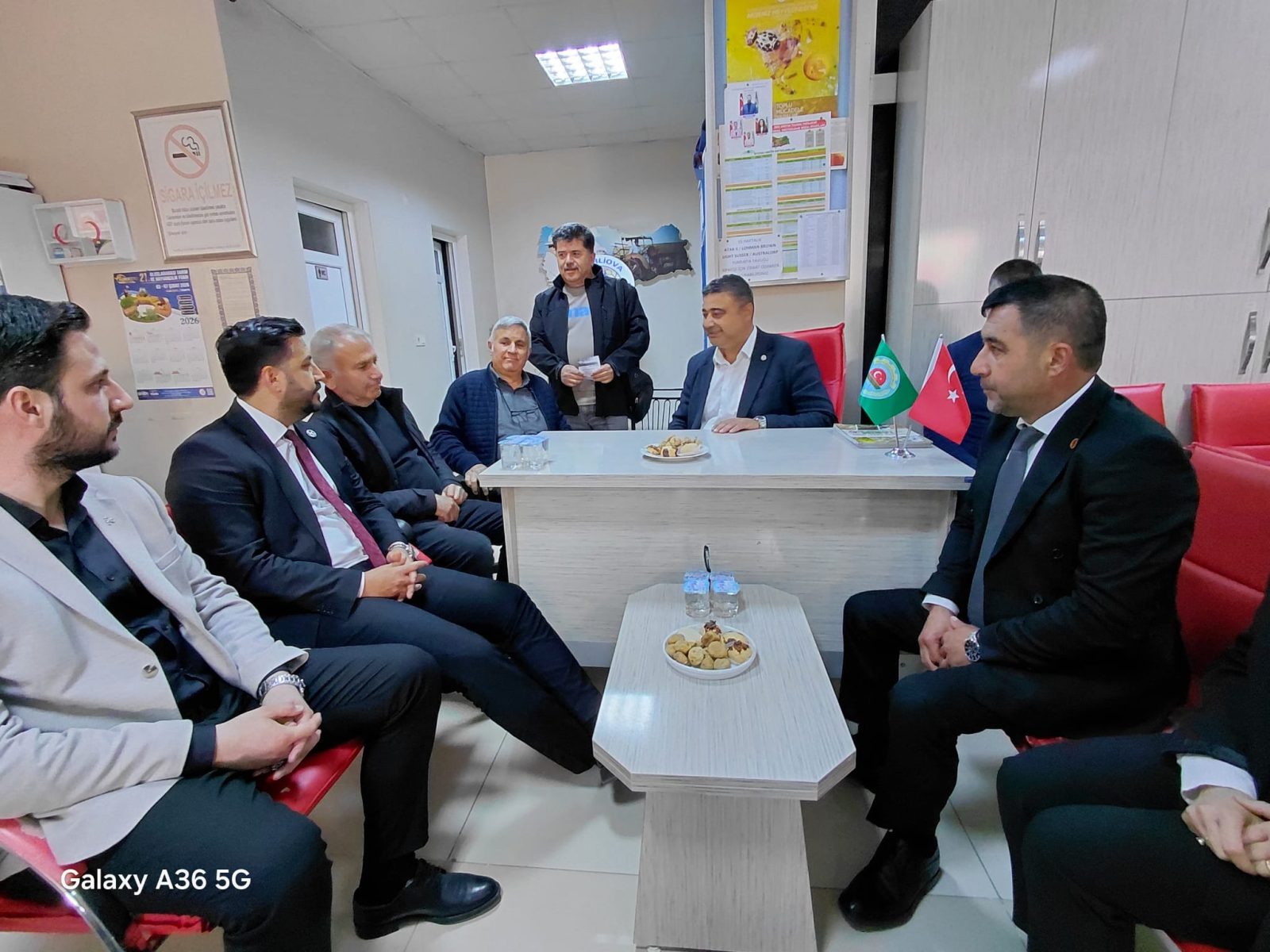 MHP HEYETİNDEN İNCİRLİOVA ZİRAAT ODASI’NA ANLAMLI ZİYARET