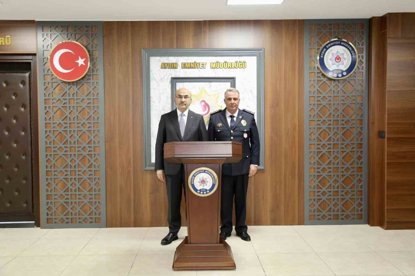 Emniyet Genel Müdürü Demirtaş, Aydın'da İl Emniyet Müdürünü Ziyaret Etti