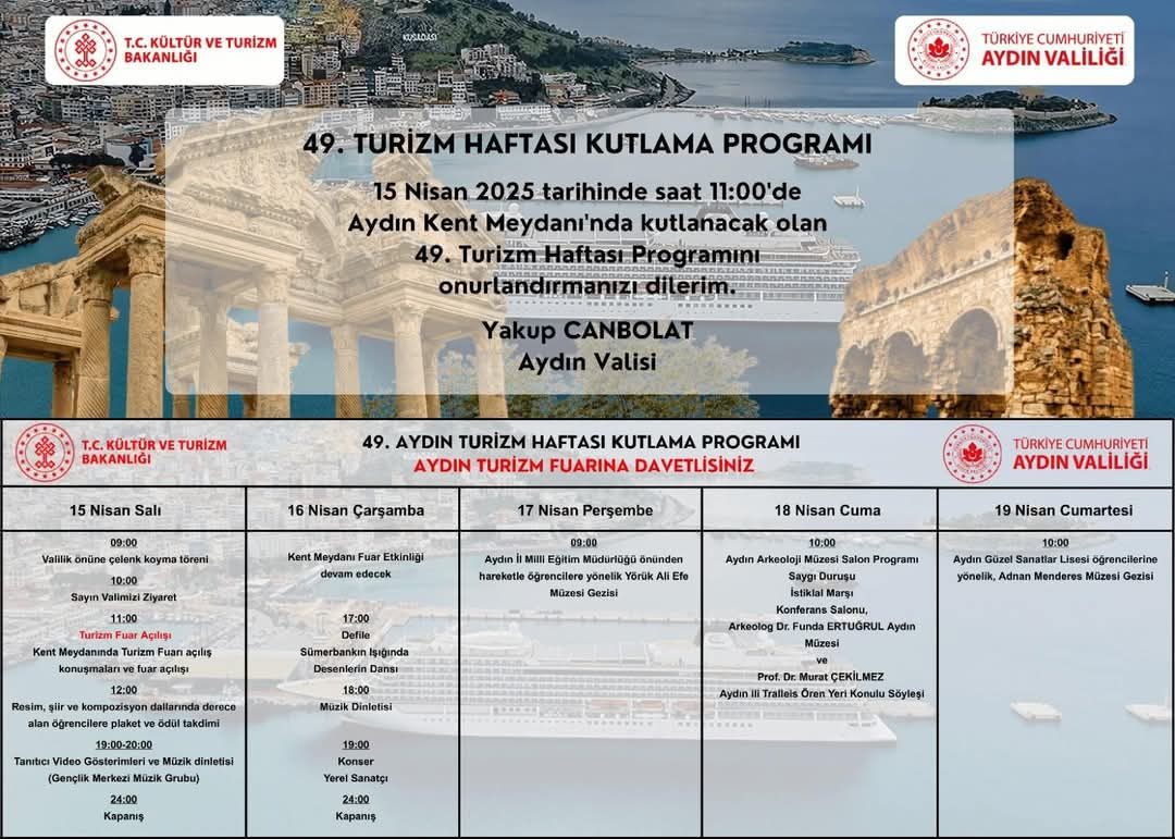 AYDIN KÜLTÜRÜYLE BULUŞUYOR