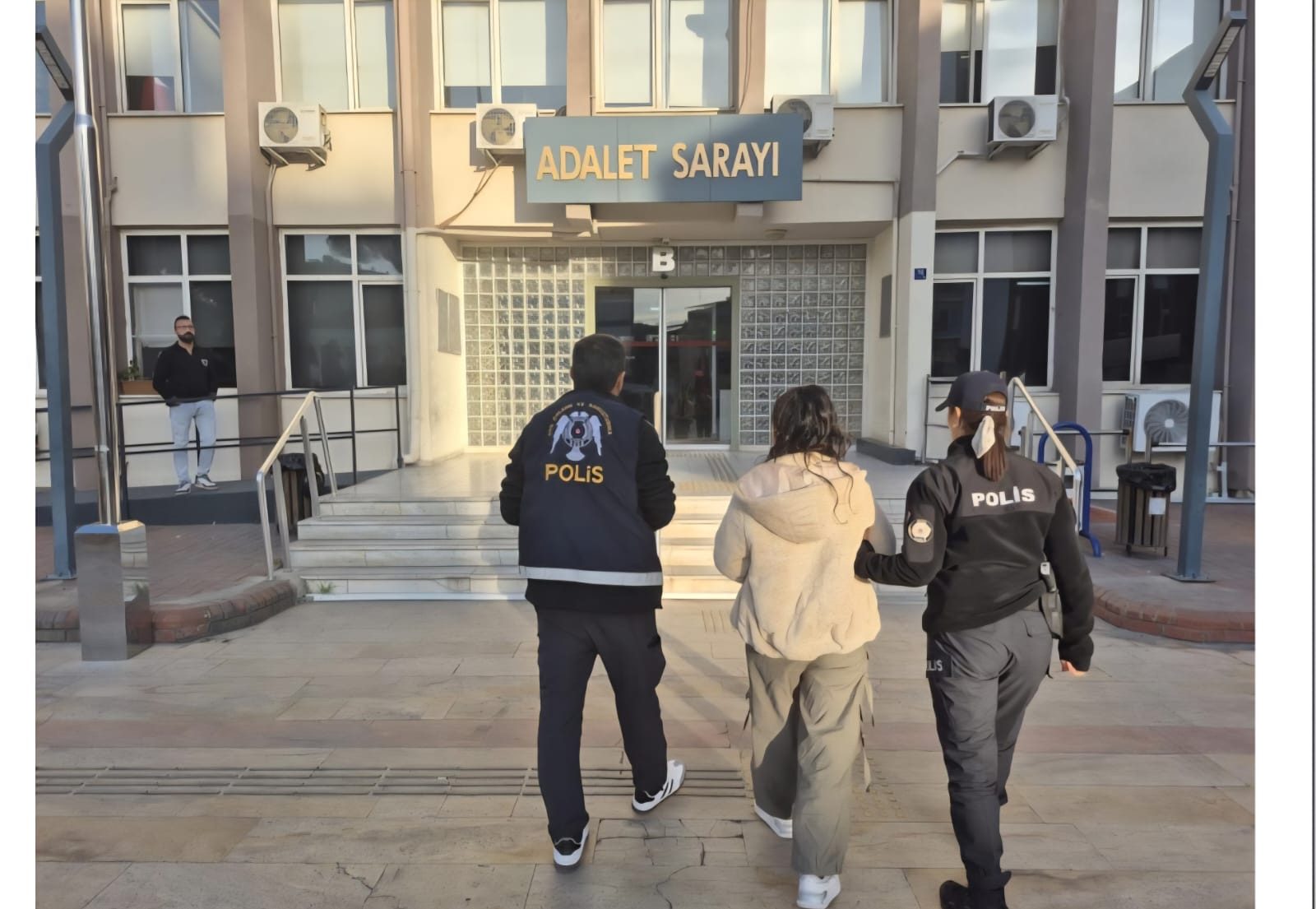 ARANAN ŞAHIS OPERASYONUNDA 3 YIL 7 AY 22 GÜN CEZASI BULUNAN Ş.T. TUTUKLANDI