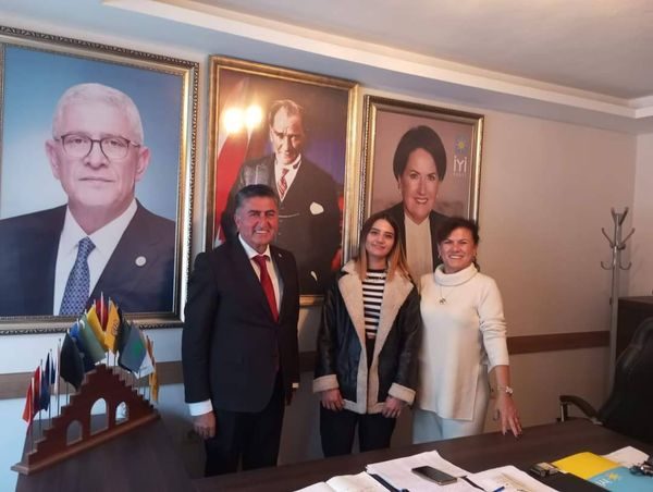 İYİ PARTİ ÇİNE’DE  ÜYE KAYITLARI DEVAM EDİYOR