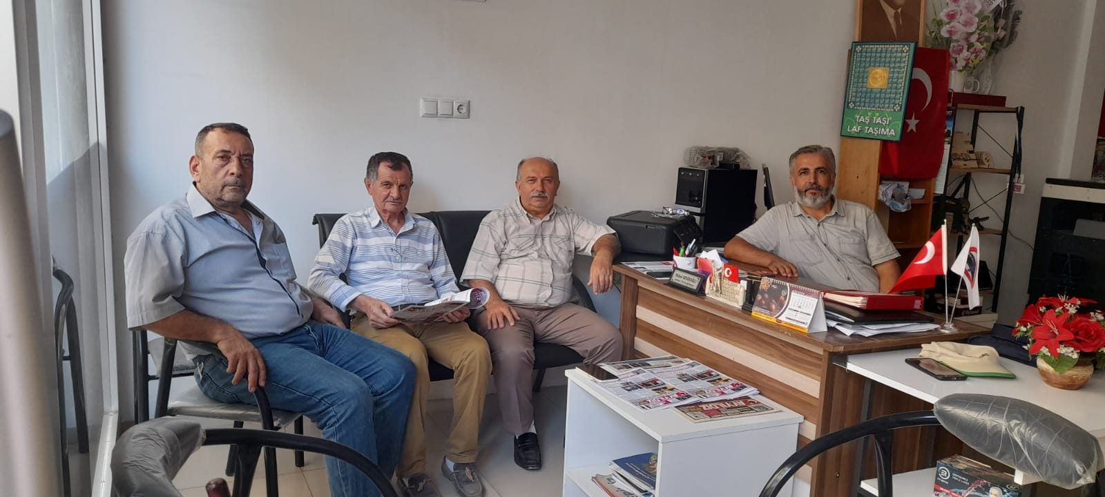 İYİ PARTİ’DEN AYYILDIZ GAZETEMİZE ZİYARET