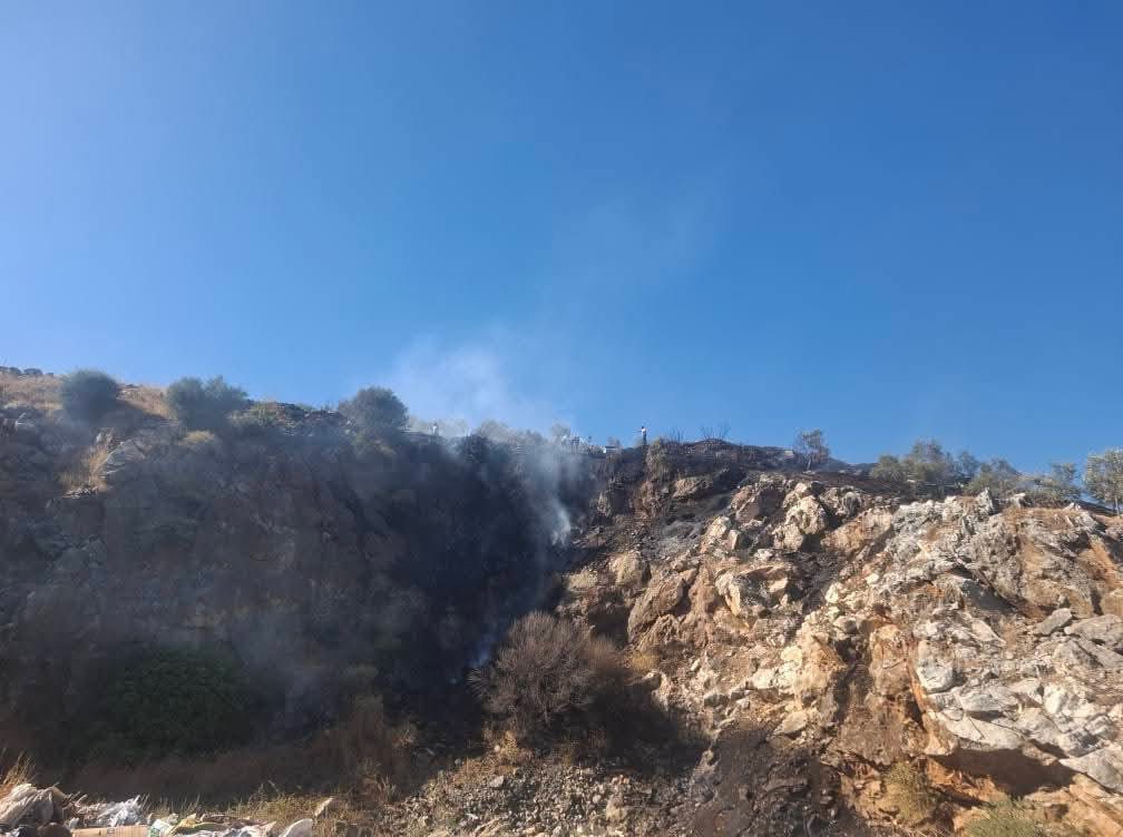 GERMENCİK’TE ÇIKAN YANGIN BÜYÜMEDEN KONTROL ALTINA ALINDI