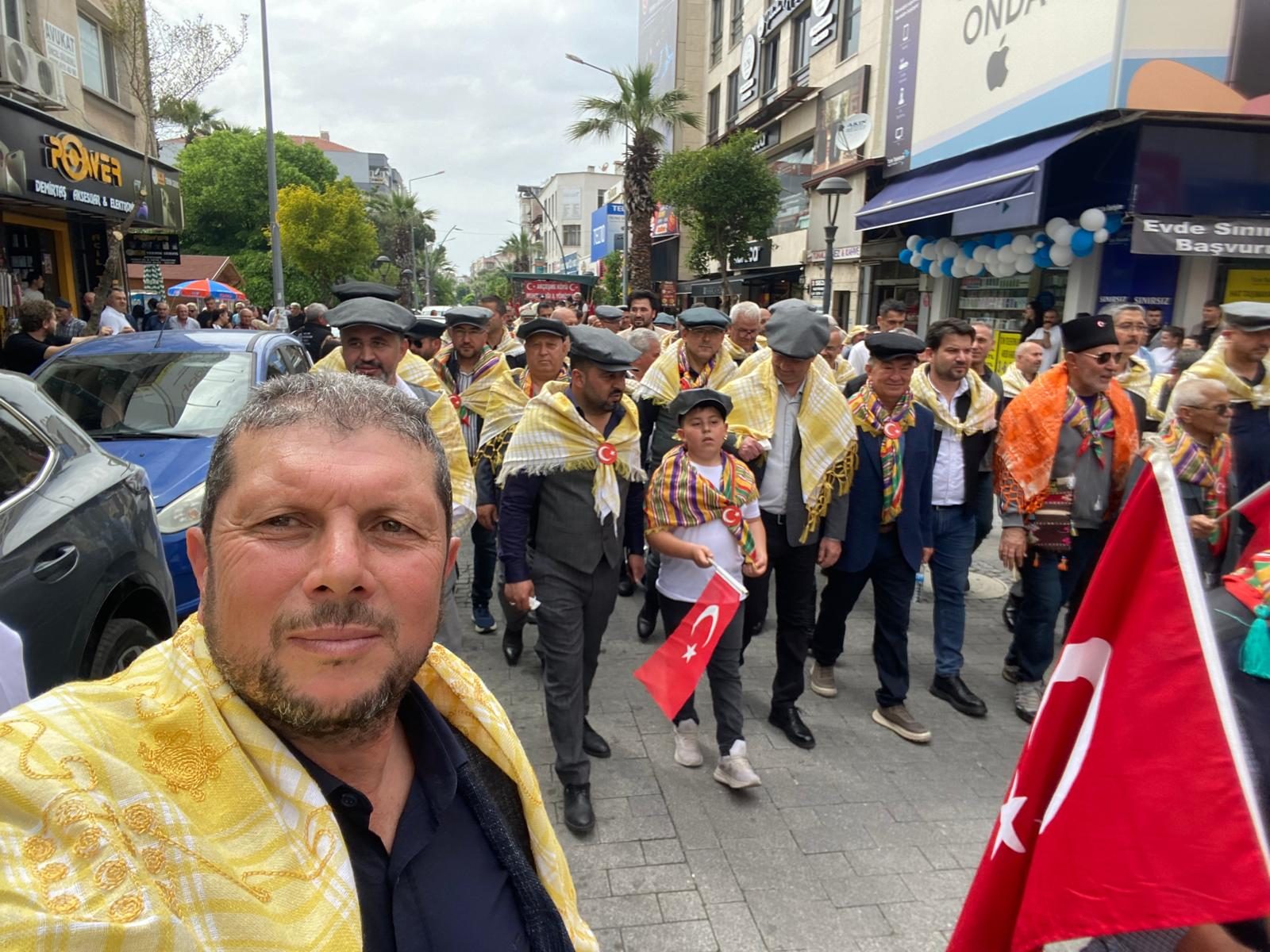 AKHİSAR’DA YÖRÜK ATEŞİ YANDI