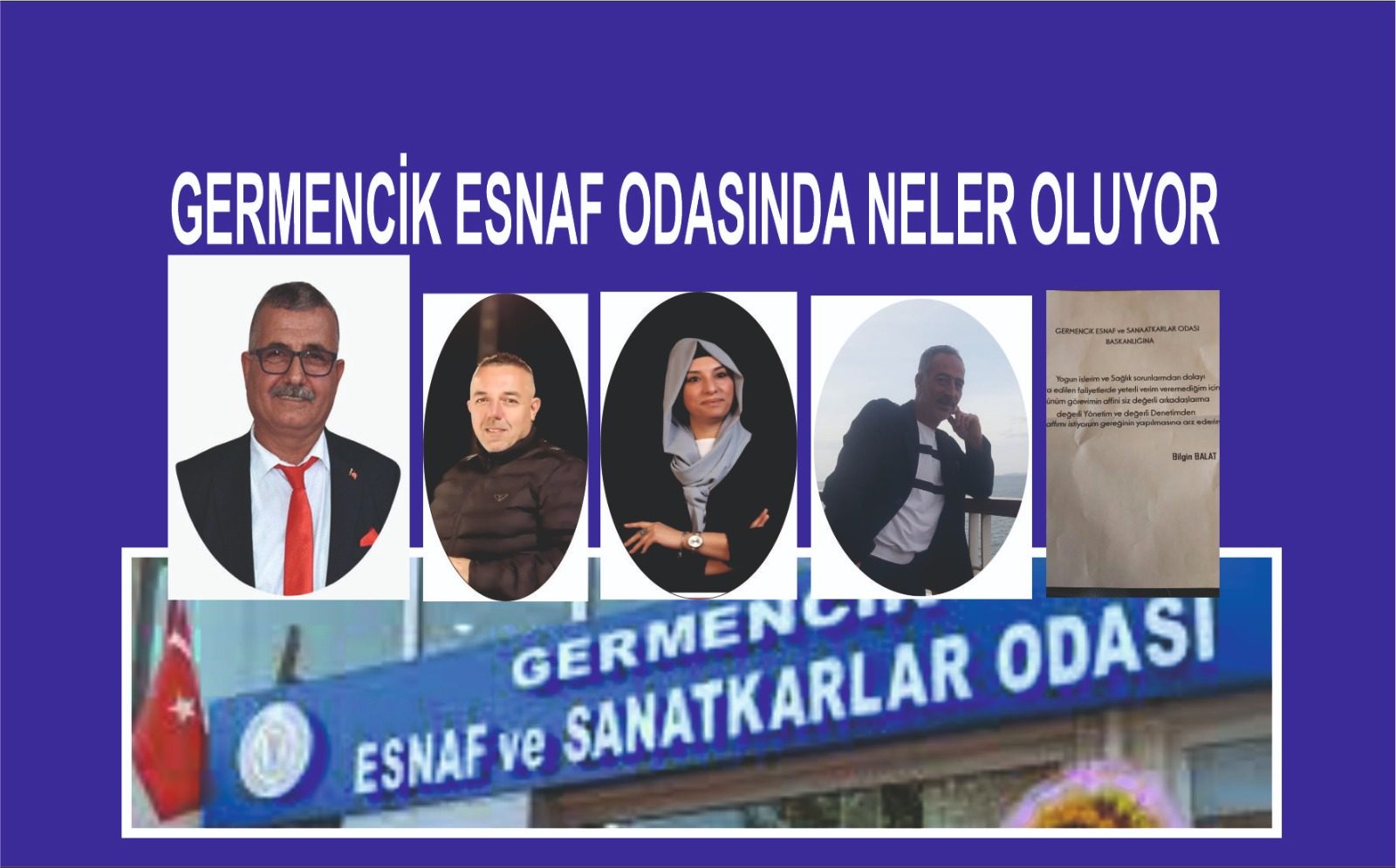 GERMENCİK ESNAF ODASINDA NELER OLUYOR