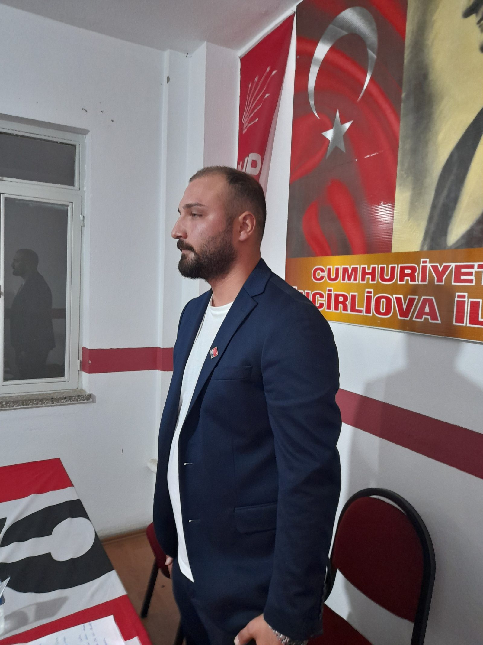CHP İncirliova’nın Gençlik Kolları Başkanı Gökhan Darcan Güven Tazeledi