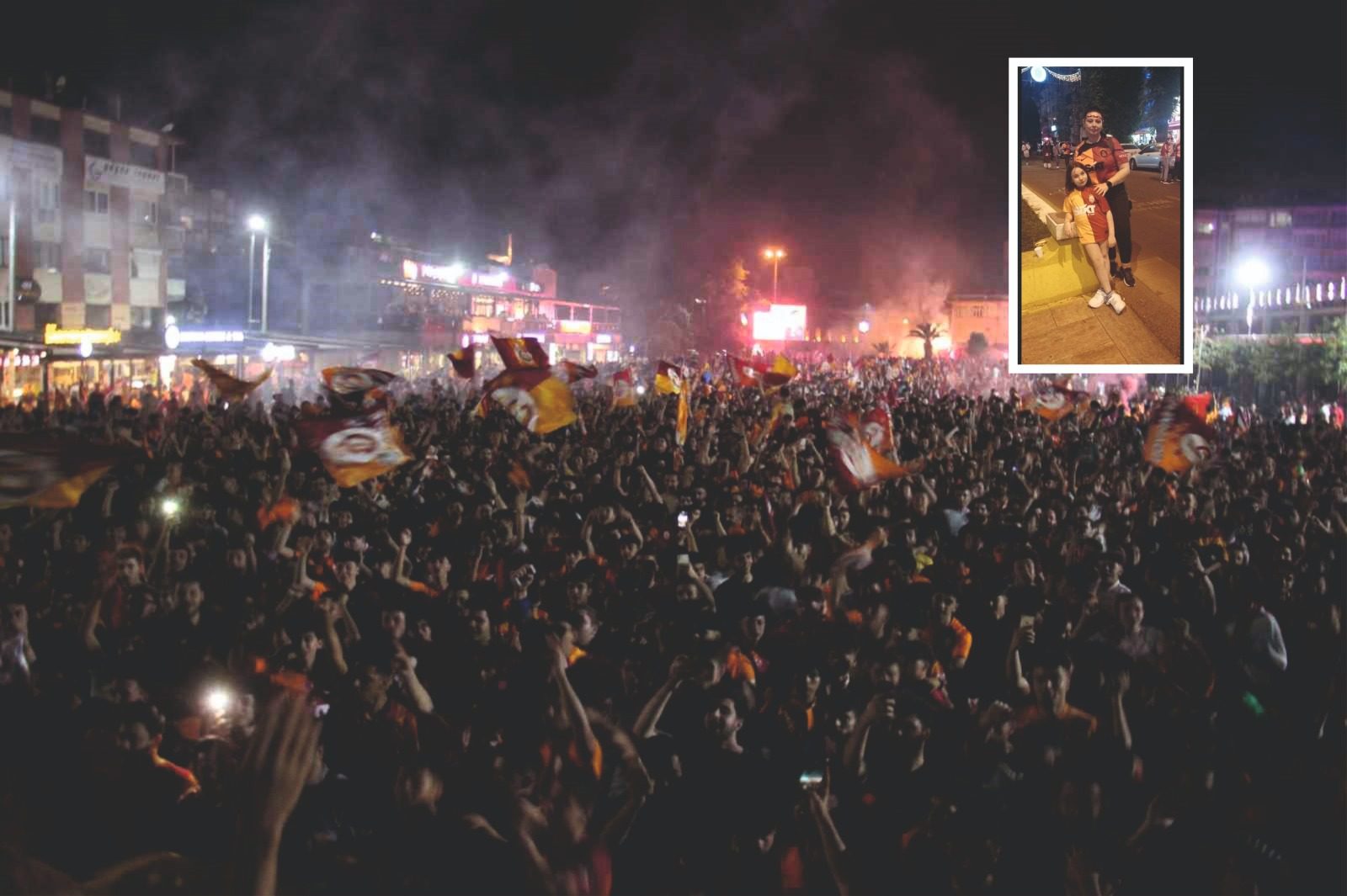 Aydın’da Galatasaraylılar meydana sığmadı