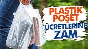 Plastik alışveriş poşetlerin yeni ücreti belli oldu