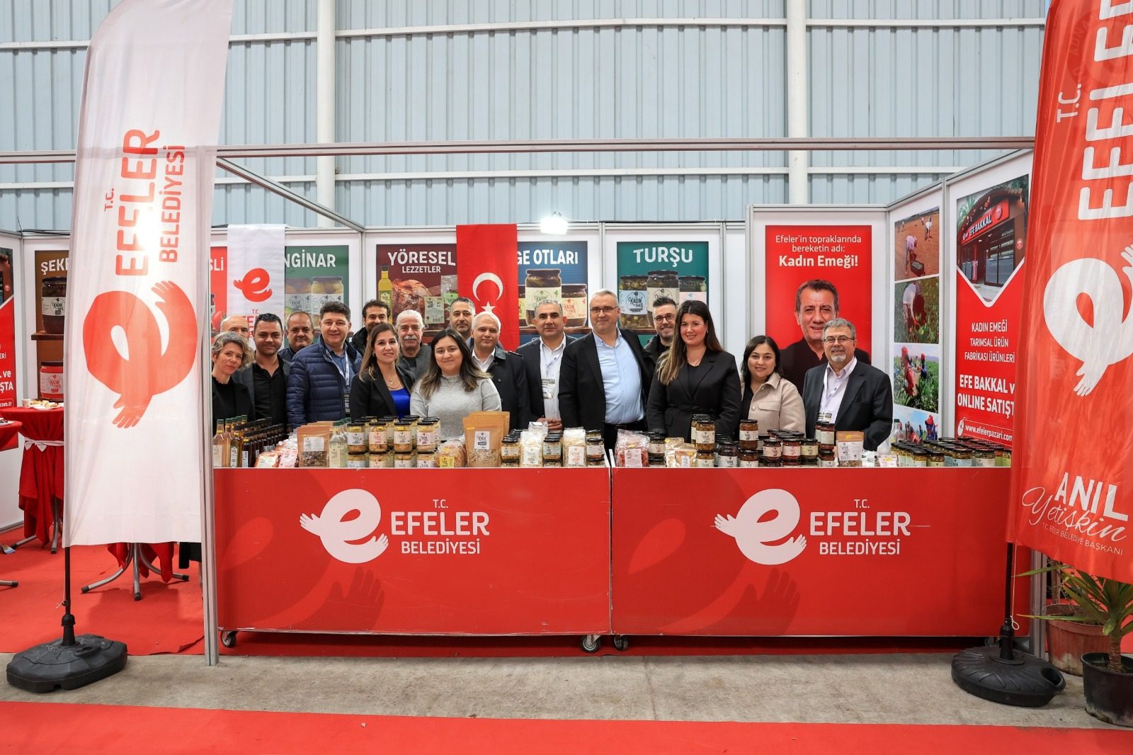 EFELER’İN ÜRÜNLERİ TARIM FUARINDA YERİNİ ALDI