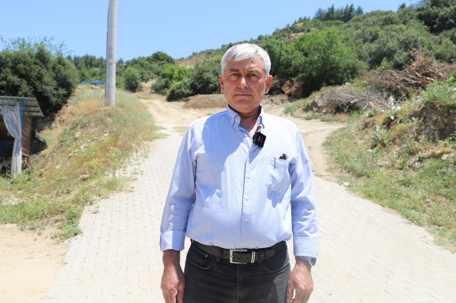 Nazilli Belediyesi Kırcaklı’da yolları yeniledi