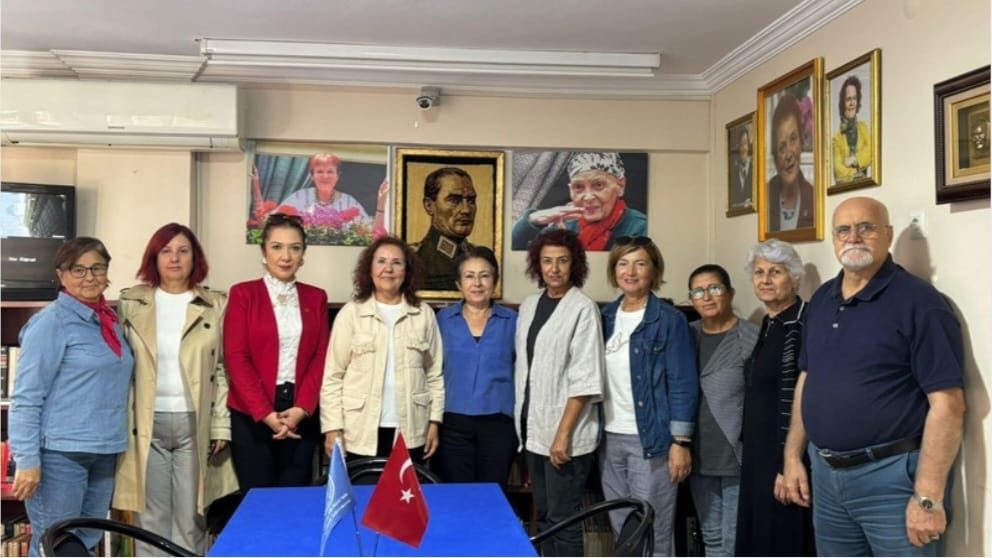 CHP Aydın Kadın Kolları’ndan ÇYDD Aydın Şubesi’ne Ziyaret