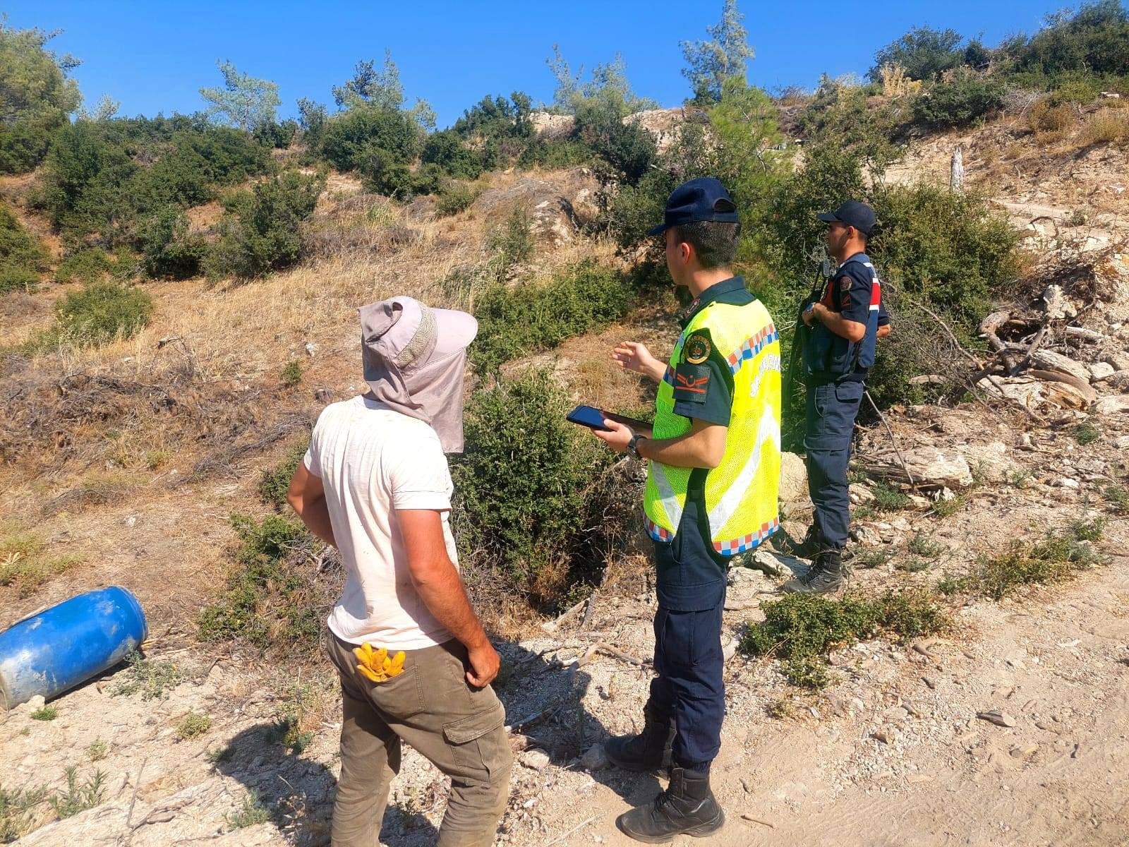 Çine’de Jandarma’dan Orman ve Boğulma Devriyesi