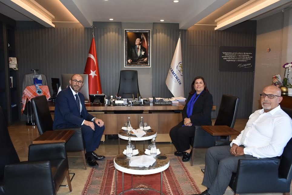 Başkan Çerçioğlu'ndan, Başkan Zencirci’ye hayırlı olsun ziyareti