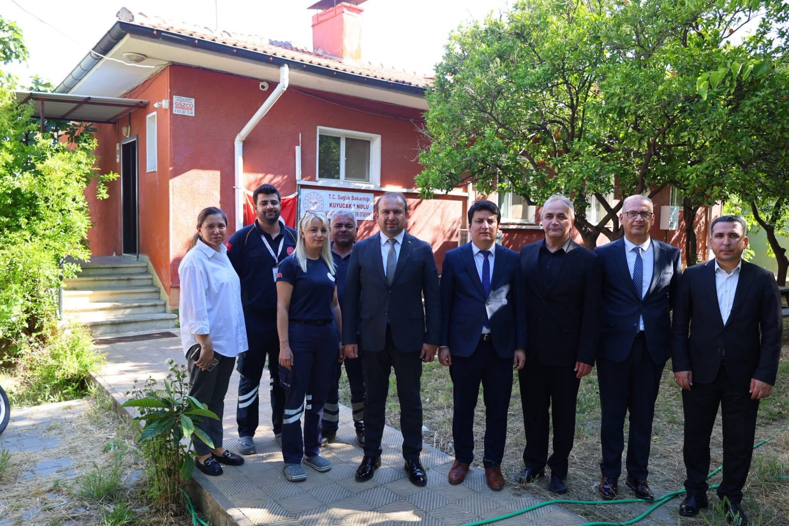 AYDIN İL SAĞLIK MÜDÜRÜ DR. ESER ŞENKUL’DAN KUYUCAK 112 ACİL SAĞLIK HİZMETLERİ İSTASYONU’NA ZİYARET