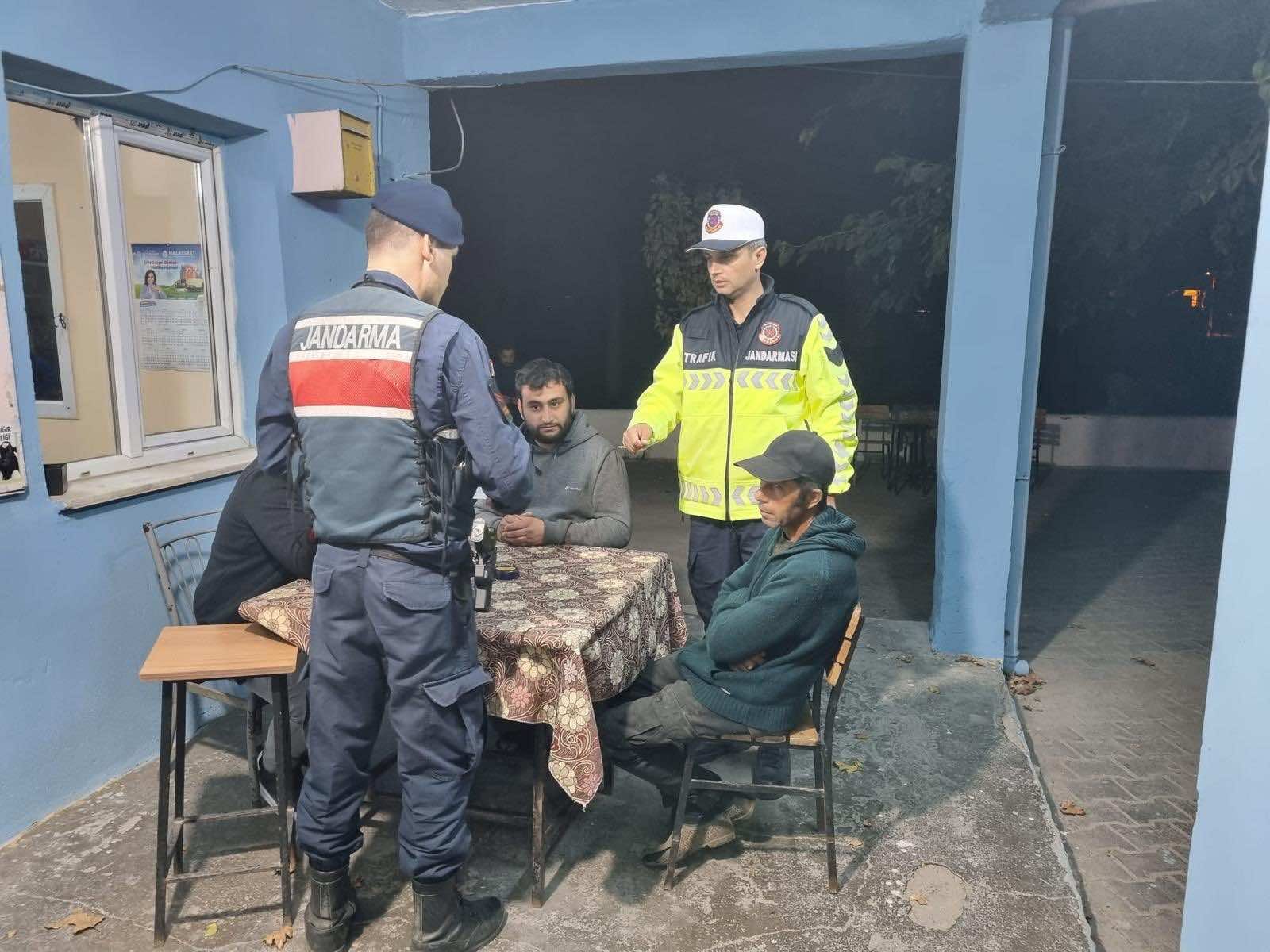 JANDARMA GERMENCİK’TE HUZUR VE GÜVENLİK DENETİMİNDE