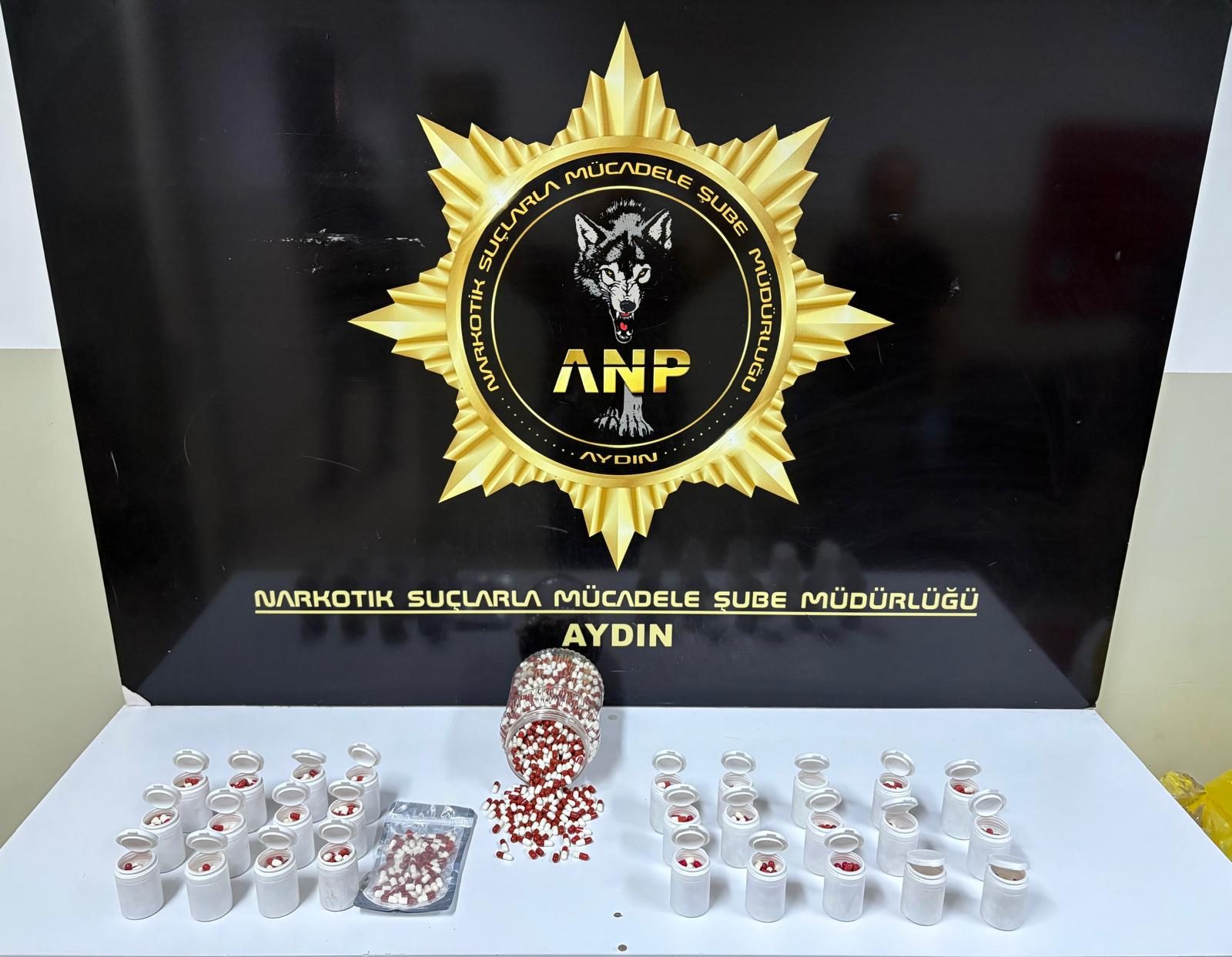 Efeler’de Uyuşturucu Operasyonu: 2 Bin 456 Sentetik Ecza Ele Geçirildi, 1 Şüpheli Tutuklandı