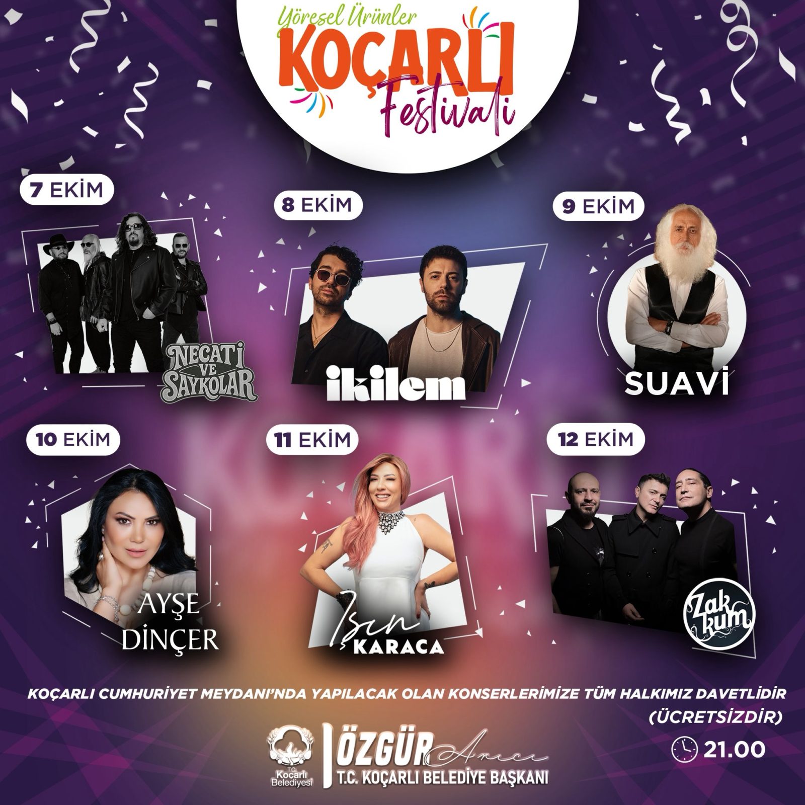 7 Ekim’de Aydın’ın Kalbi Koçarlı’da atacak