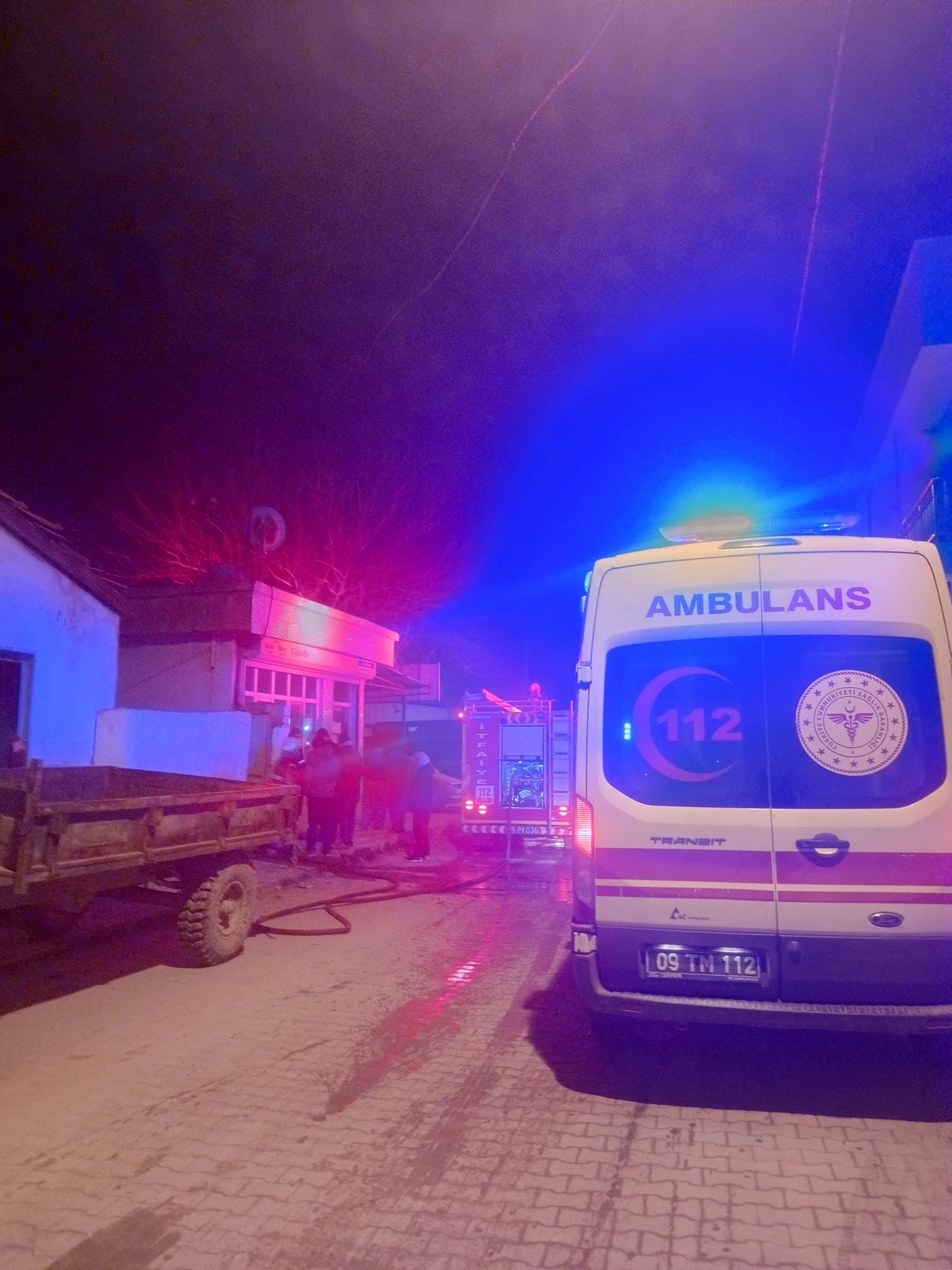 İncirliova’da İkamet Yangını: 1 Ölü