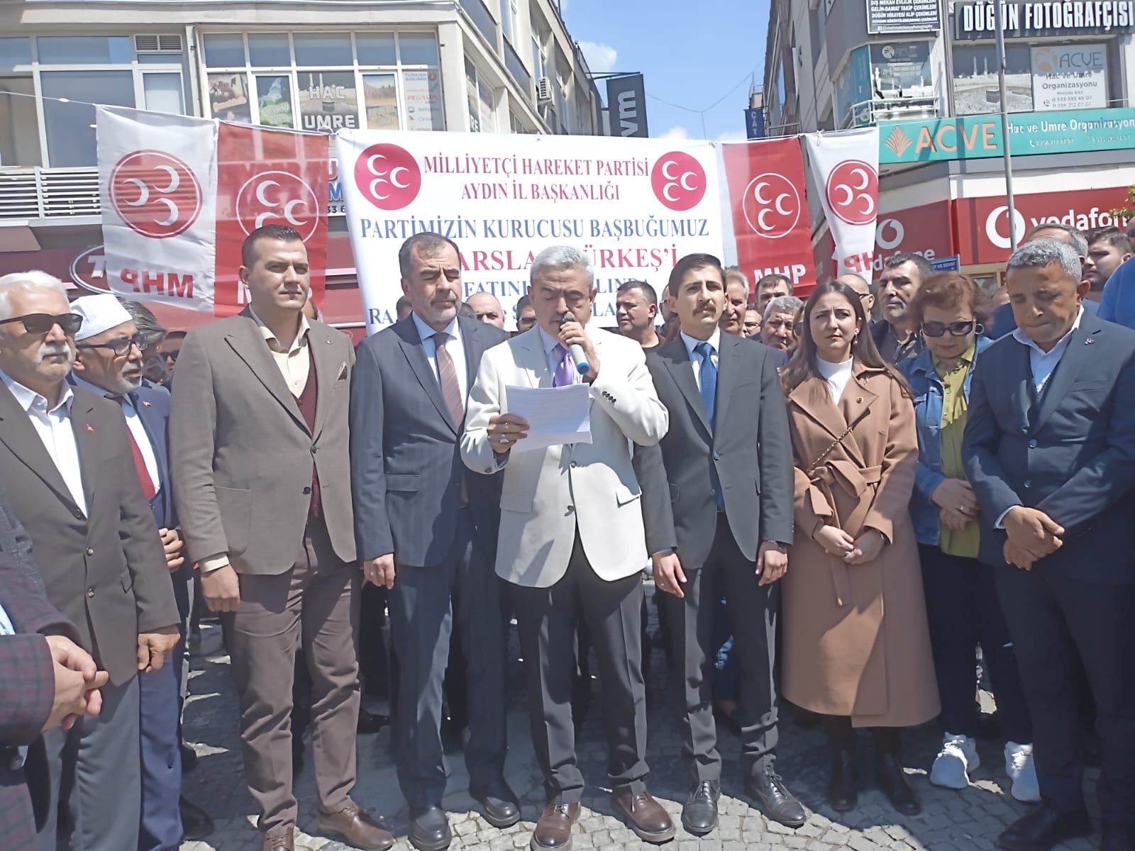 MHP Aydın'dan Başbuğ Türkeş için lokma hayrı