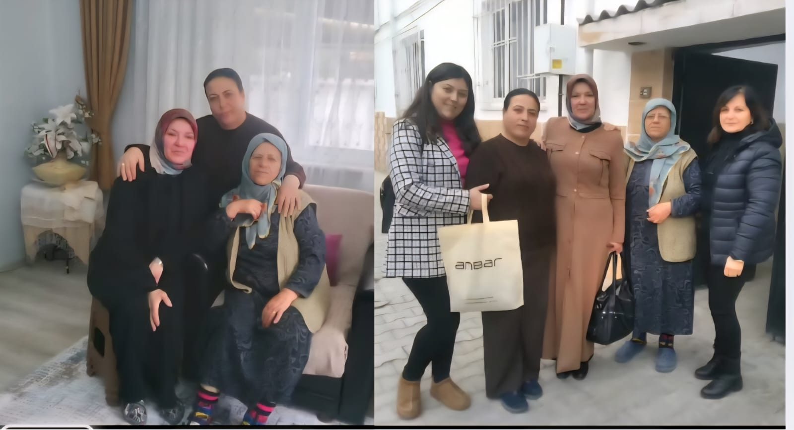 AK Parti İncirliova Kadın Kolları’ndan Gerenkova’da Hane Ziyareti