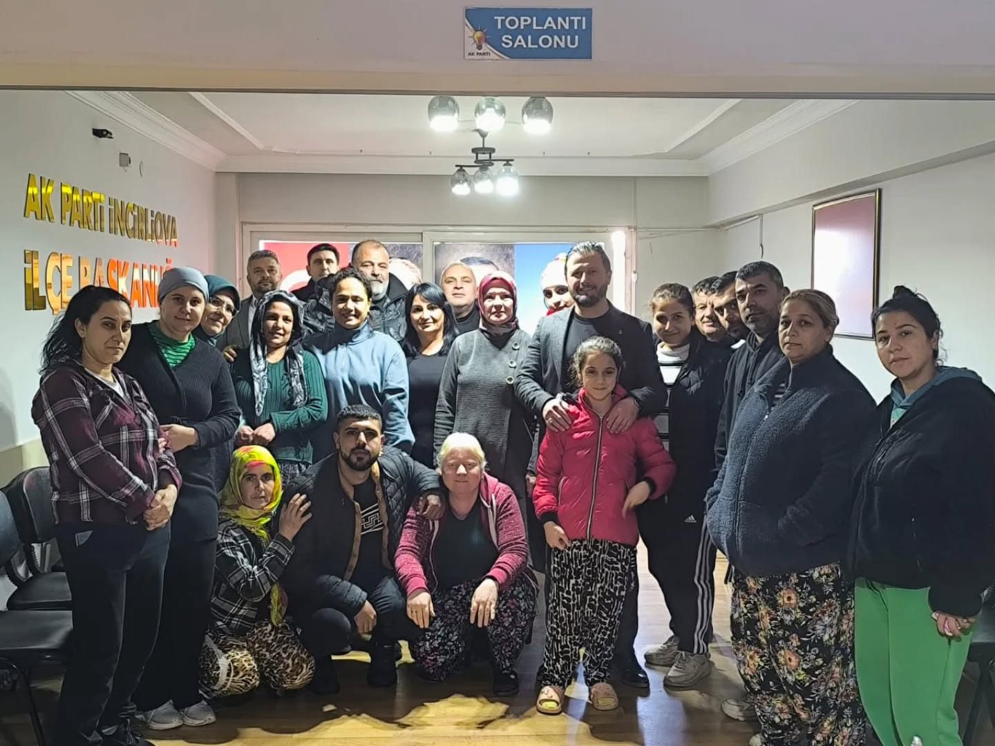 AK Parti İncirliova Teşkilatı 25 Yeni Üye ile Gücüne Güç Kattı