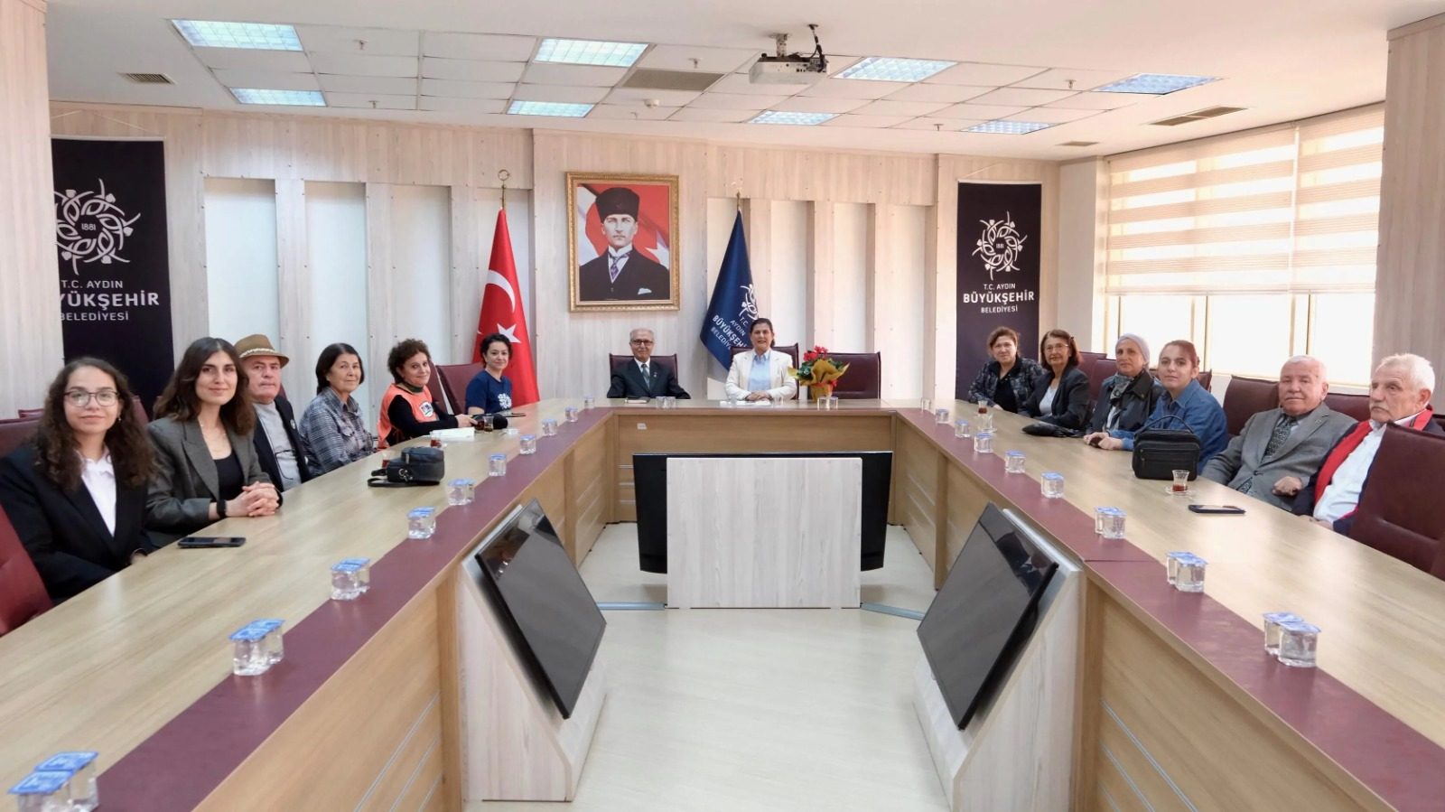 Başkan Çerçioğlu'na TEMA Vakfı'ndan ziyaret