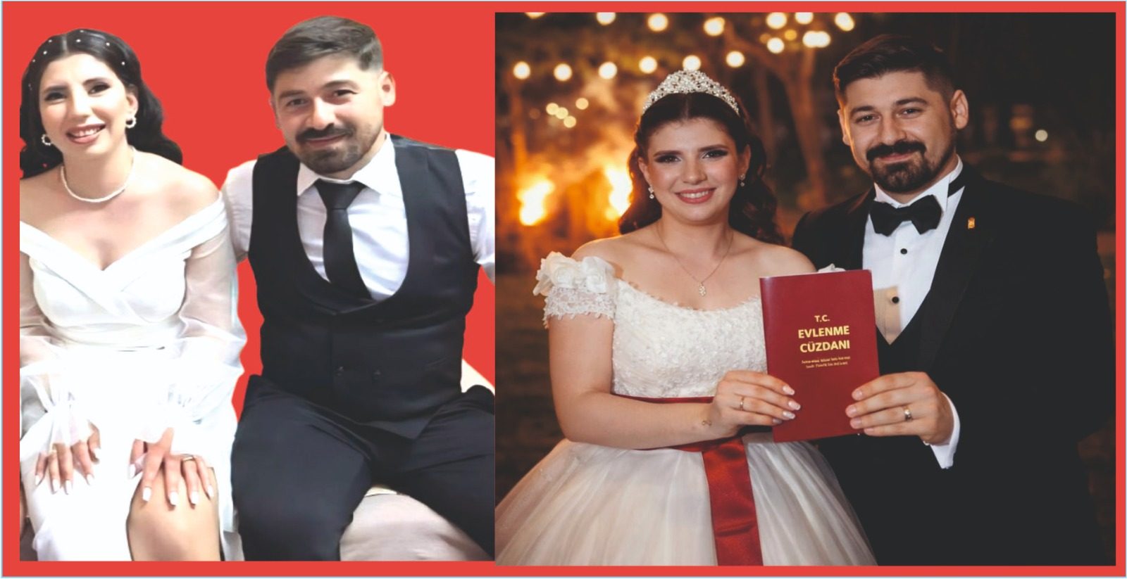 Zarife Nur ile Selver Hayatlarını Birleştirdi