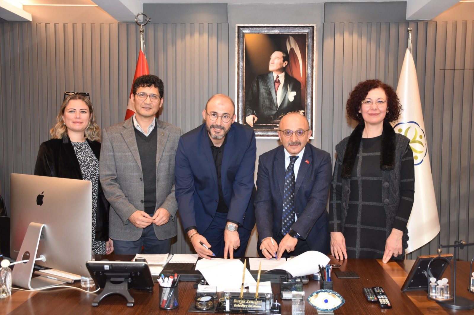 Üniversitemiz Ziraat Fakültesi ile Germencik Belediyesi Arasında İş Birliği Protokolü İmzalandı