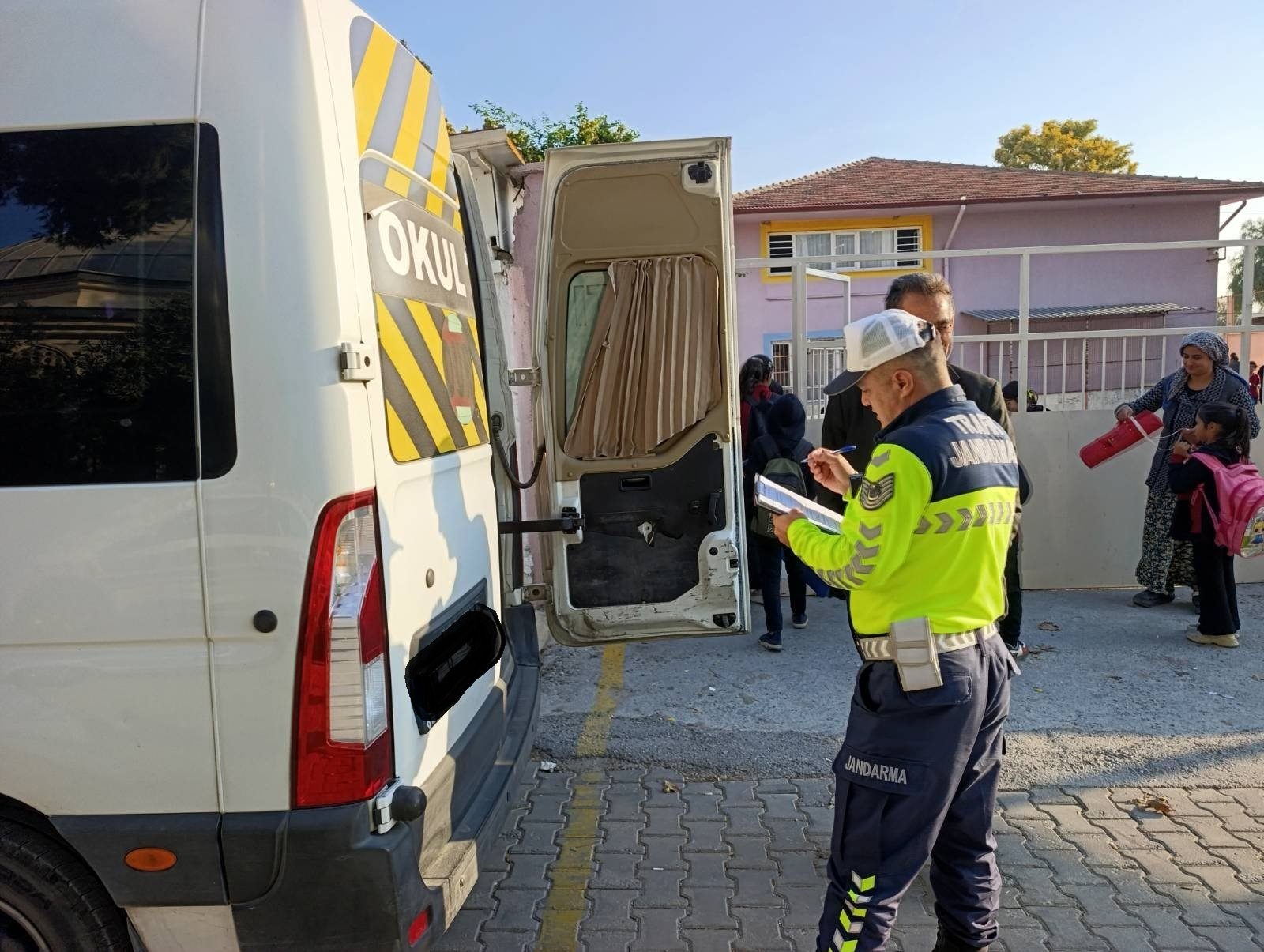 Öğrencilerin Güvenliği İçin Jandarmadan Denetim