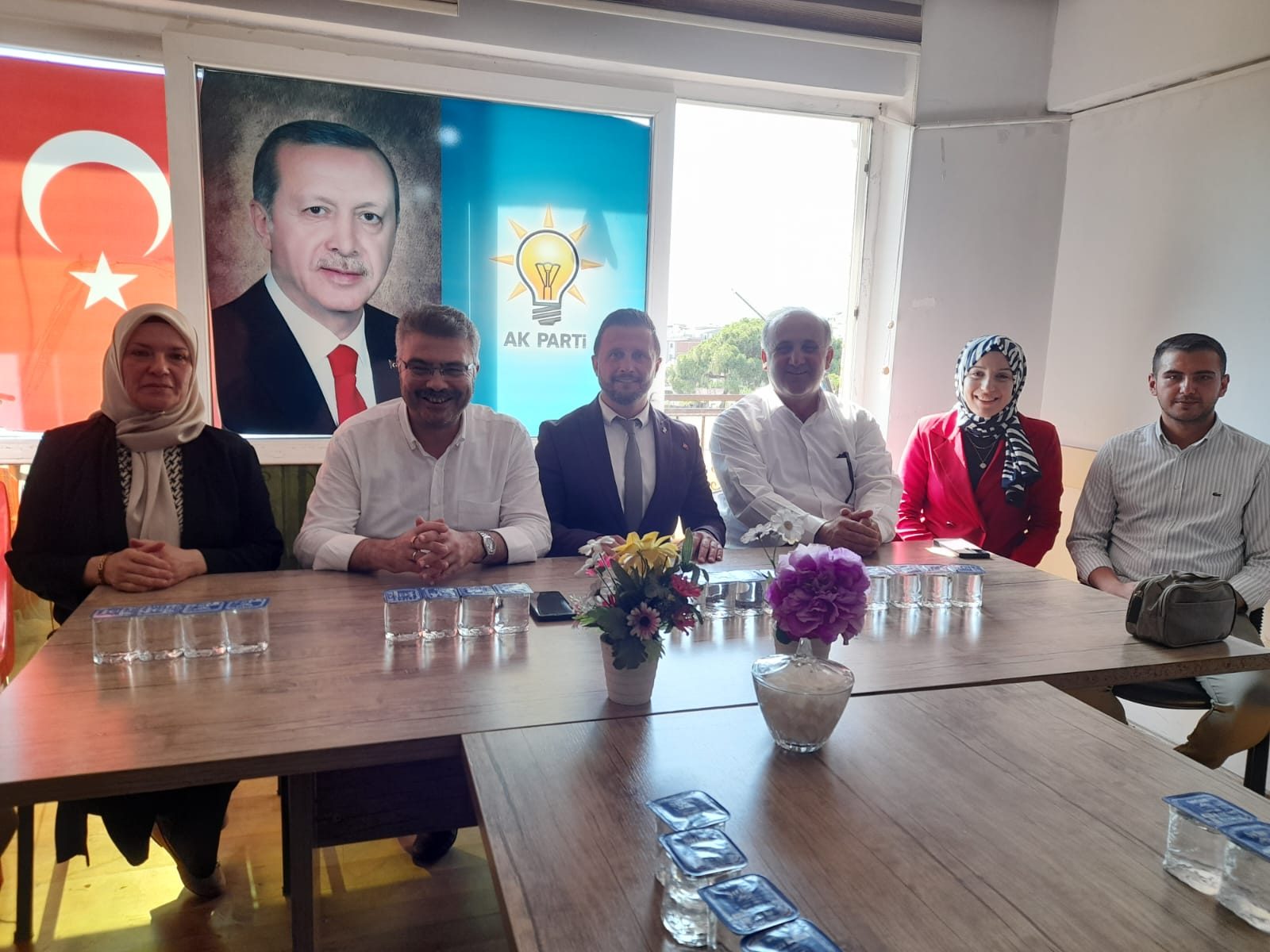 AK Parti ilçe teşkilatında bayramlaşma yapıldı