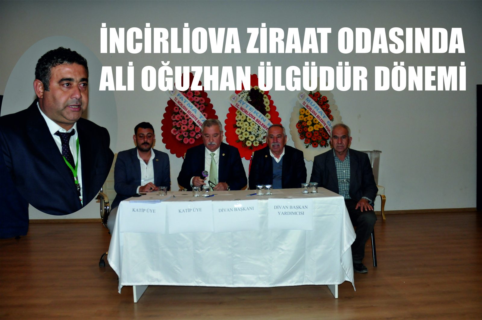 İNCİRLİOVA ZİRAAT ODASINDA ALİ CĞUZHAN ÜLGÜDÜR DÖNEMİ