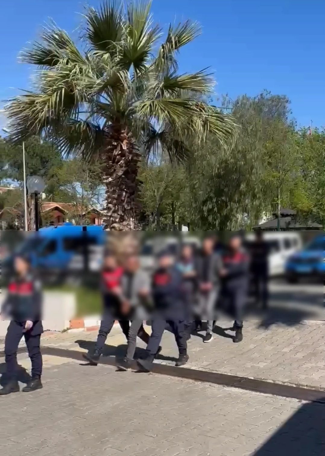 Nazilli'de Gaspçı Şüpheliler Adliyeye Sevk Edildi