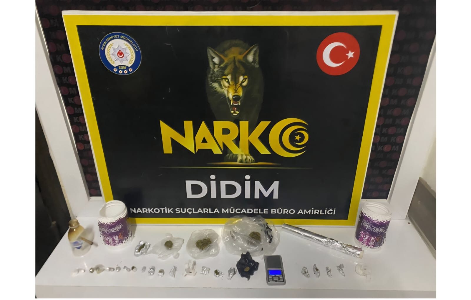 DİDİM'DE UYUŞTURUCU OPERASYONU: 1 KİŞİ TUTUKLANDI
