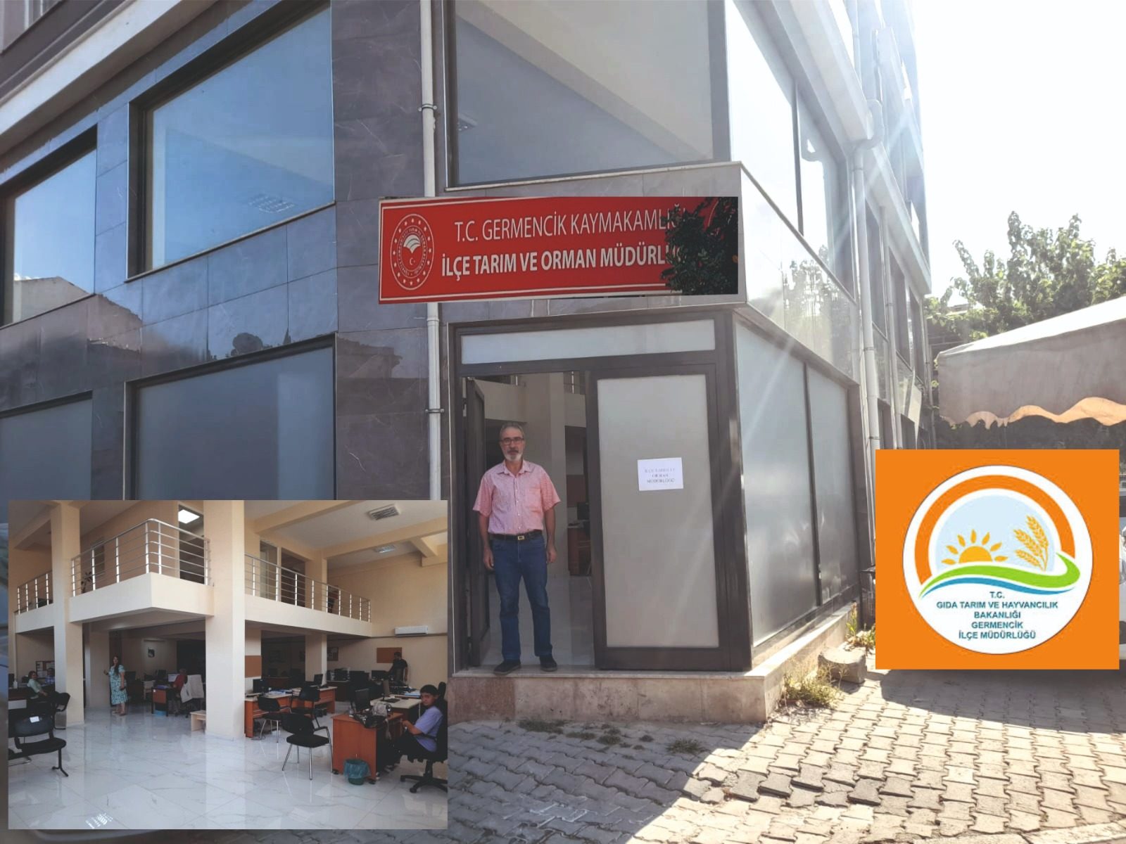 GERMENCİK İLÇE TARIM MÜDÜRLÜĞÜ YENİ YERİNDE   HİZMET VERMEYE BAŞLADI