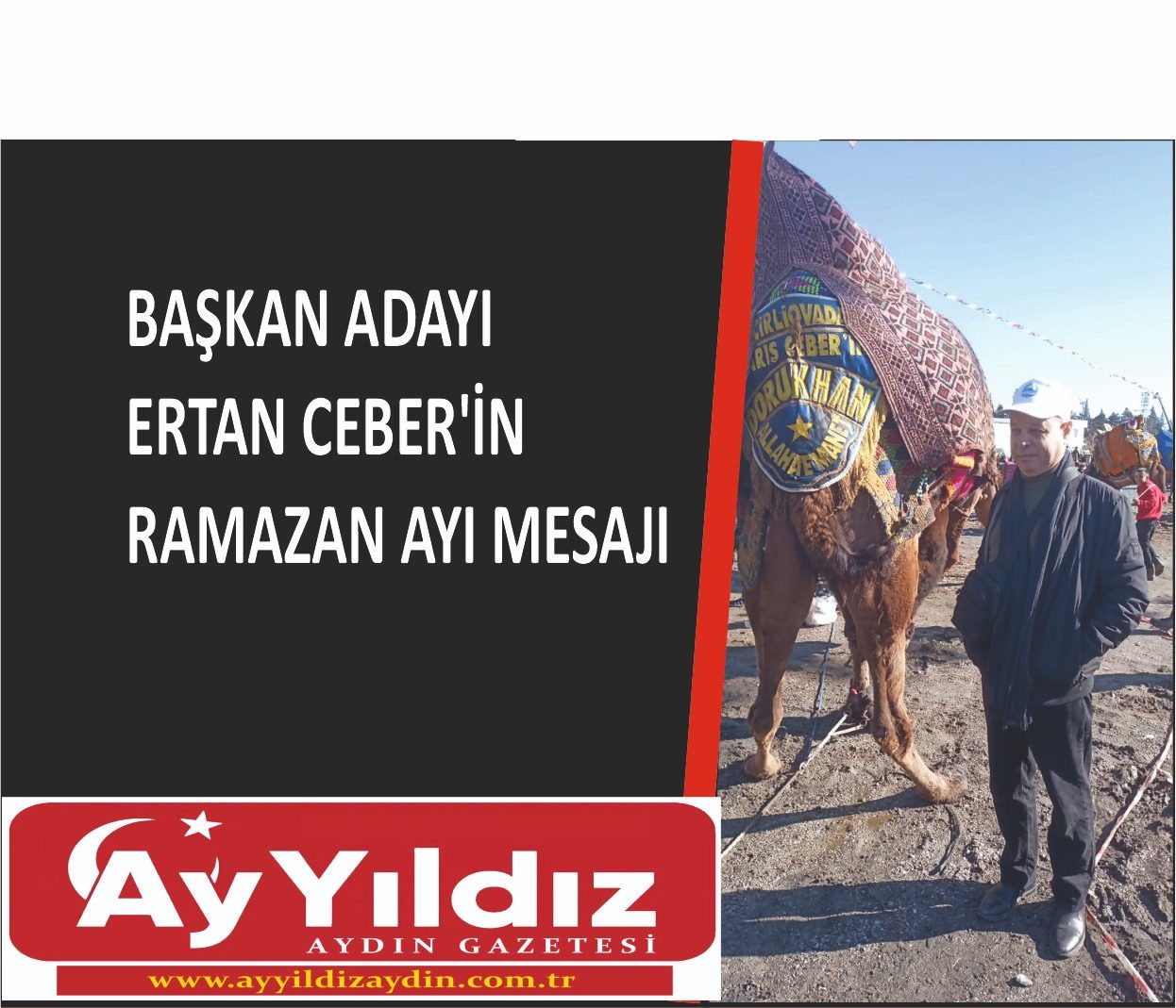 BAŞKAN ADAYI ERTAN CEBER’İN  RAMAZAN AYI MESAJI
