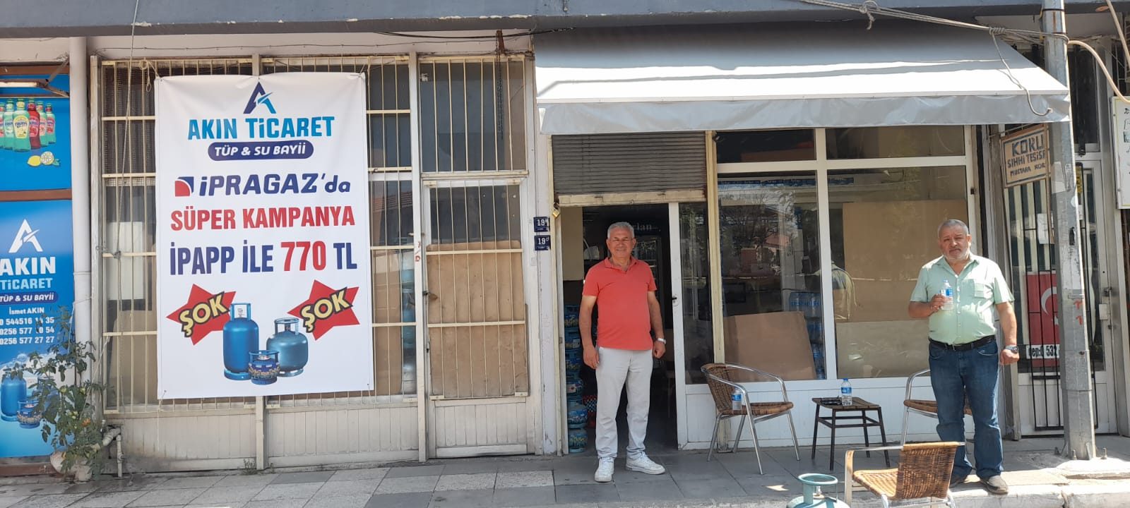 ORTAKLAR'DA AKIN TİCARET FAALİYETLERİNE DEVAM EDİYOR