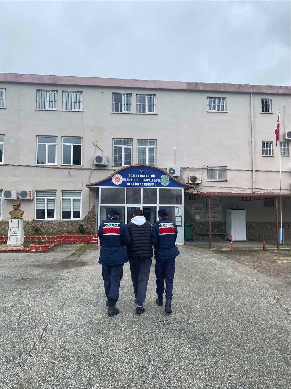 Nazilli’de 12 yıl 6 ay hapis cezası bulunan hükümlü yakalandı