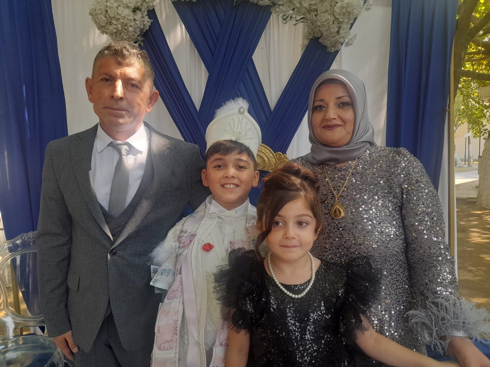 Cengiz ailesinde sünnet mutluluğu