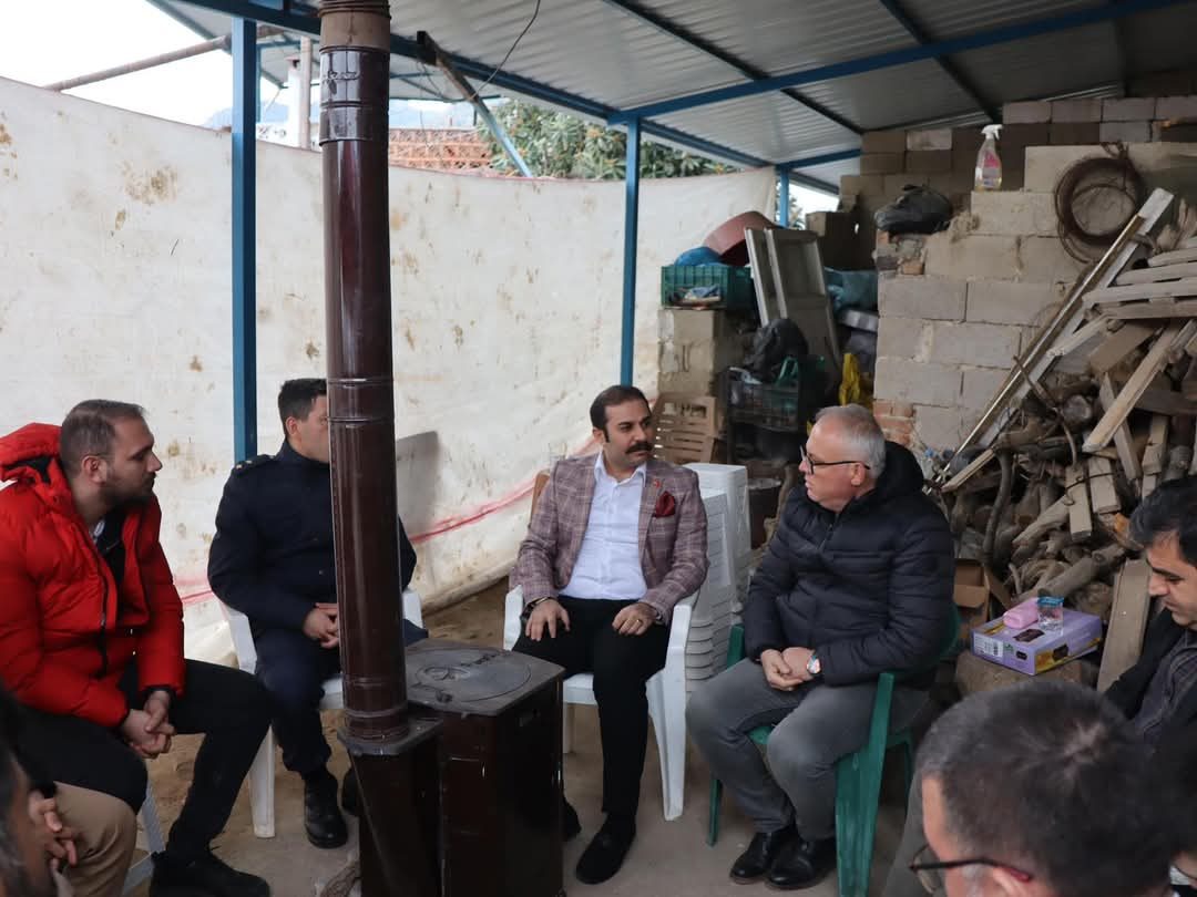 Kaymakam Taşkın Taziye Evine Gitti