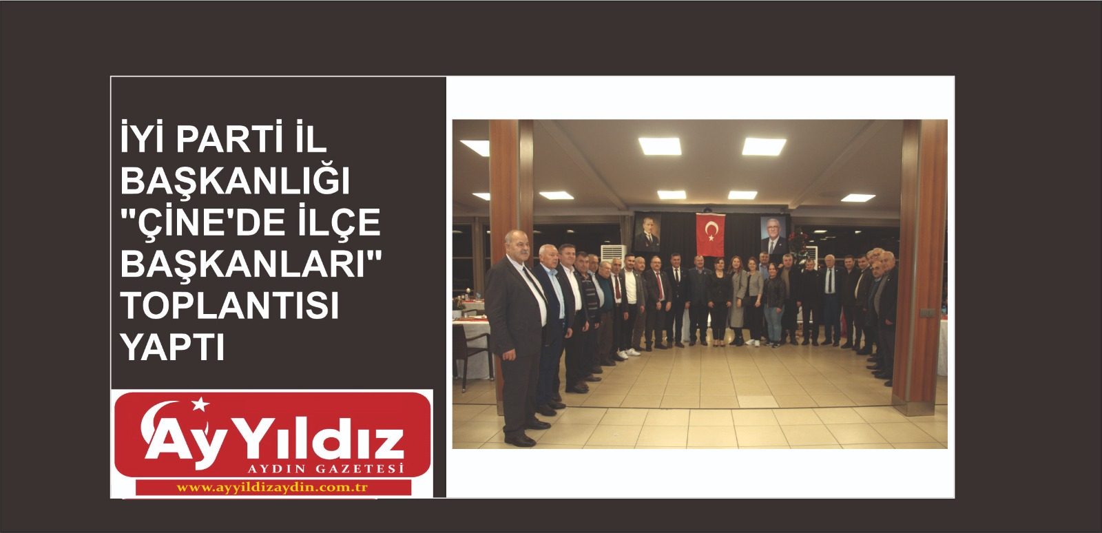 İYİ PARTİ ÇİNE’DE GÖVDE GÖSTERİSİ YAPTI