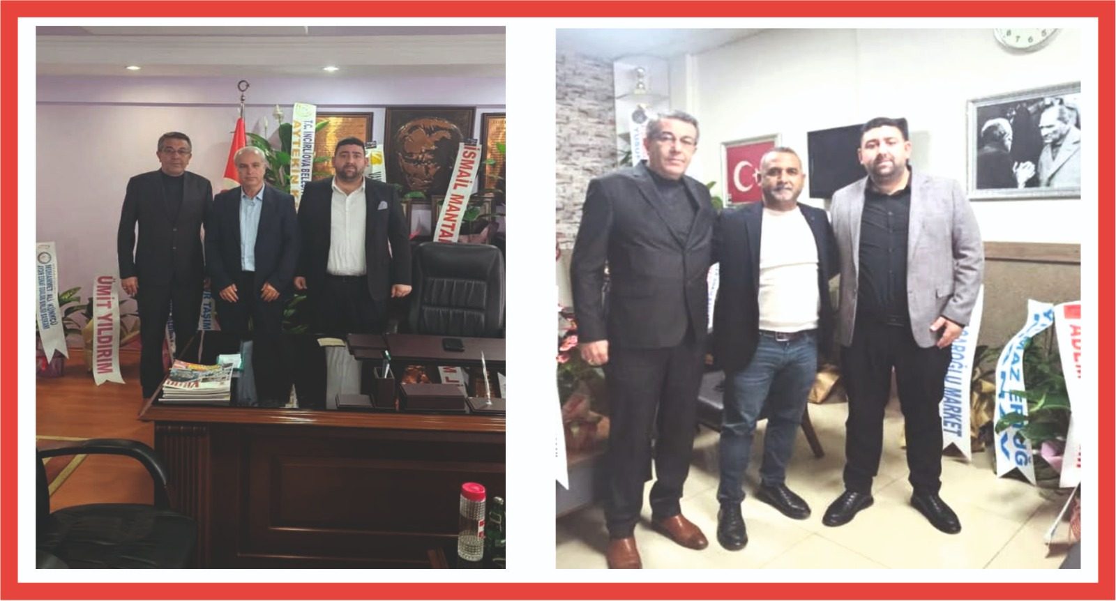 Ülkücü Hareketten Oda Başkanlarına Hayırlı Olsun Ziyareti