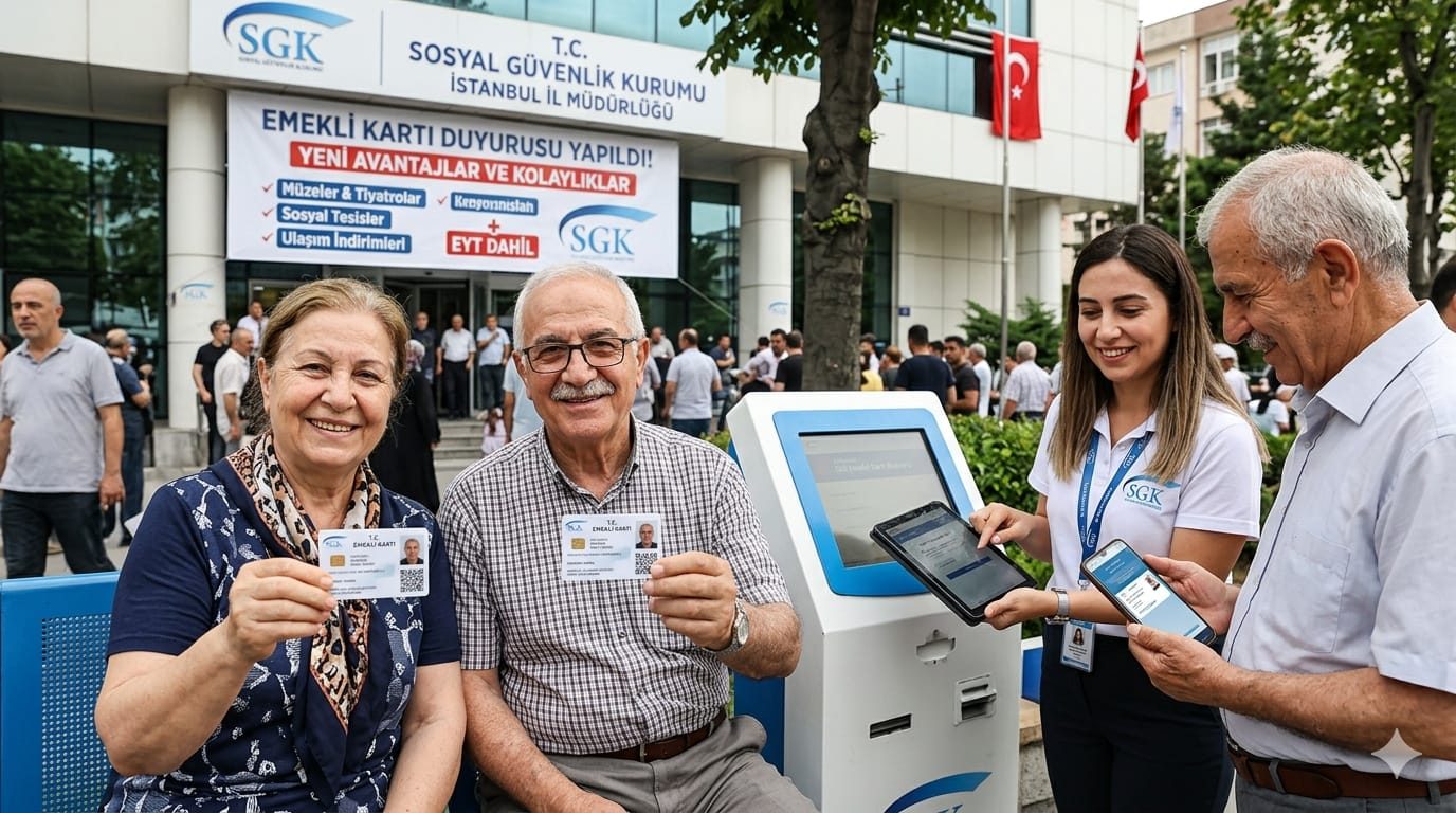 EMEKLİ KART DUYURUSU YAPILDI! MİLYONLARCA EMEKLİYE YENİ AVANTAJLAR