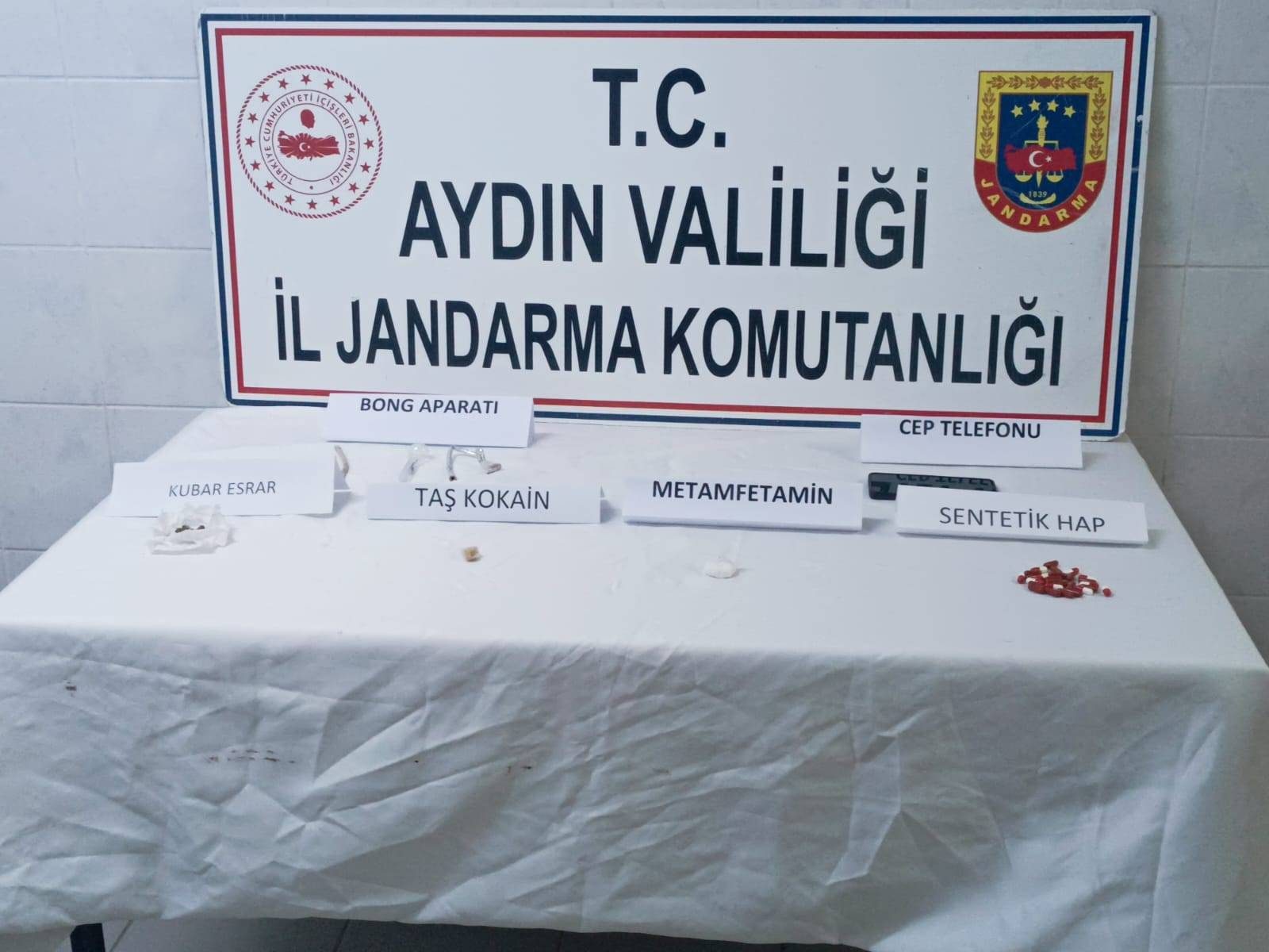 UYUŞTURUCUDAN DİDİM’DE BİR KİŞİ YAKALANDI