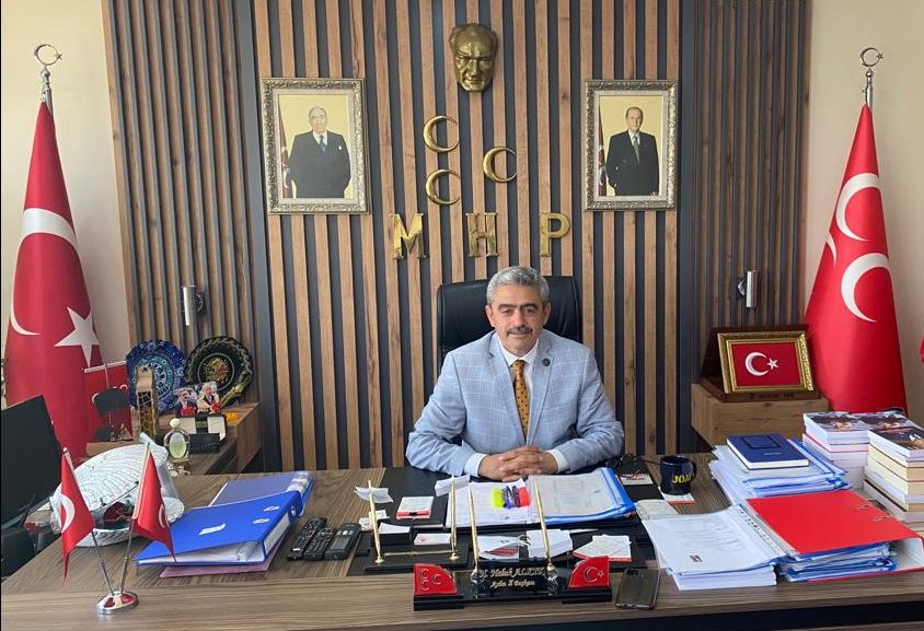 MHP Aydın İl Başkanı Haluk Alıcık; "Türkiye Cumhuriyeti’mizin 101. Yaşı kutlu olsun."