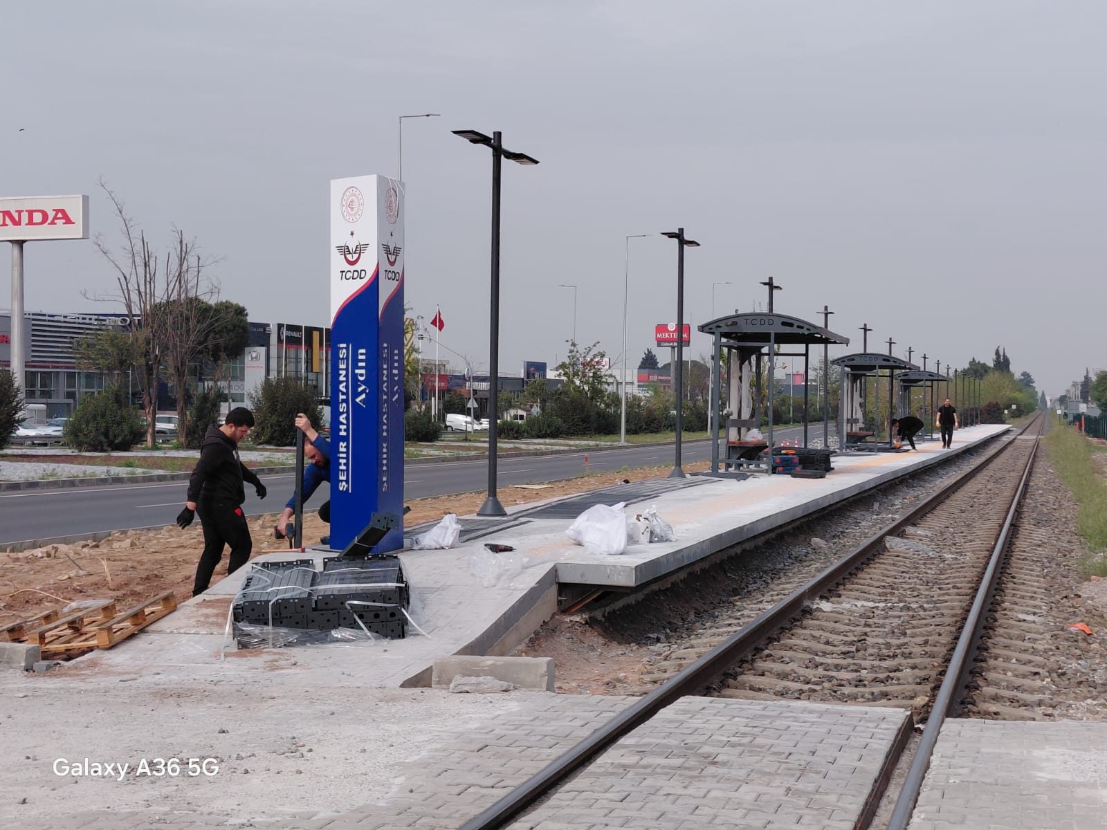 Şehir Hastanesi Tren Durağında Sona Doğru: Aydın’da Ulaşımda Yeni Dönem Başlıyor